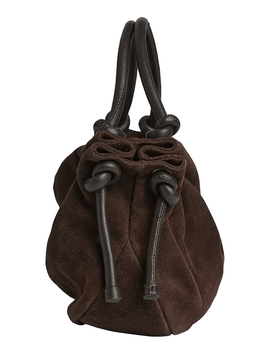 Markberg - ZaharaMBG Handbag, Suede - særlige begivenheder - dark brown - 3