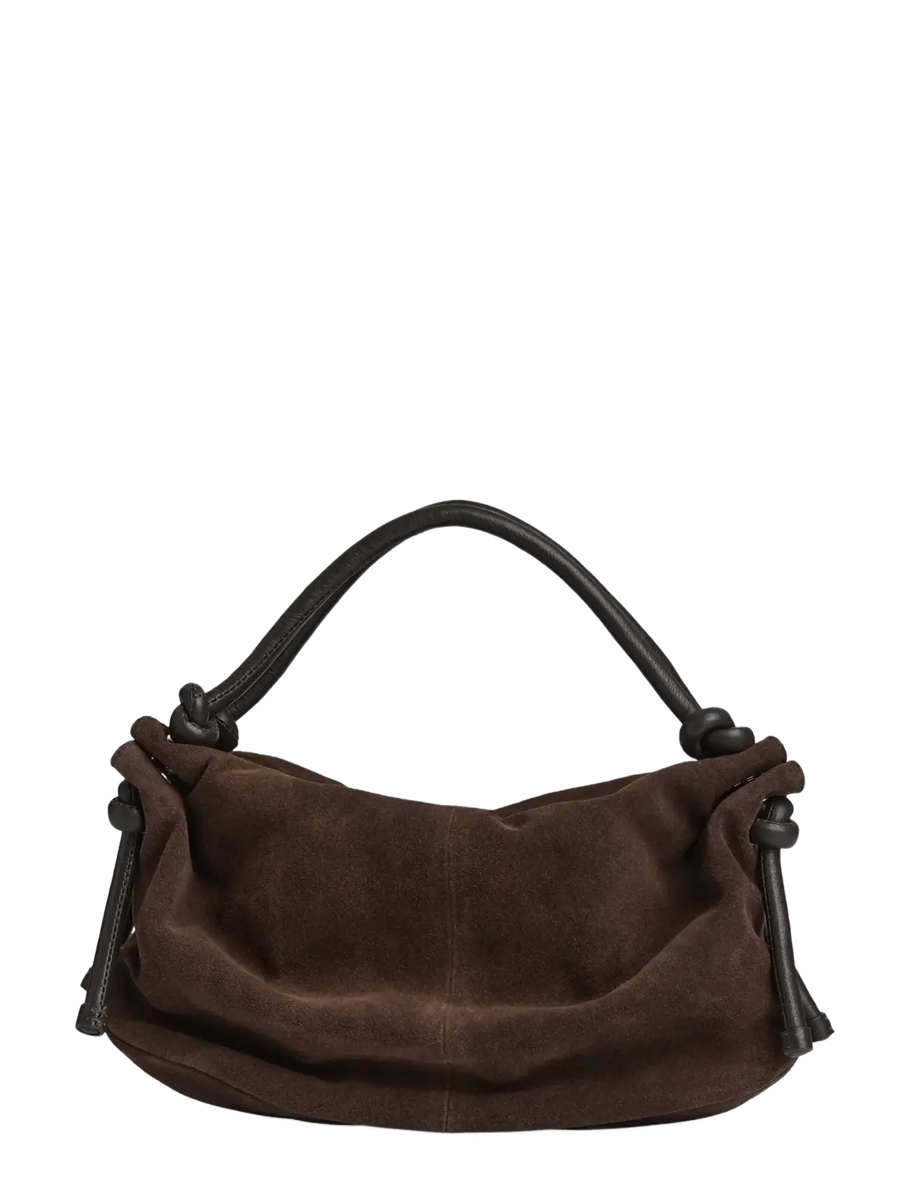 Markberg - ZaharaMBG Handbag, Suede - særlige begivenheder - dark brown - 4