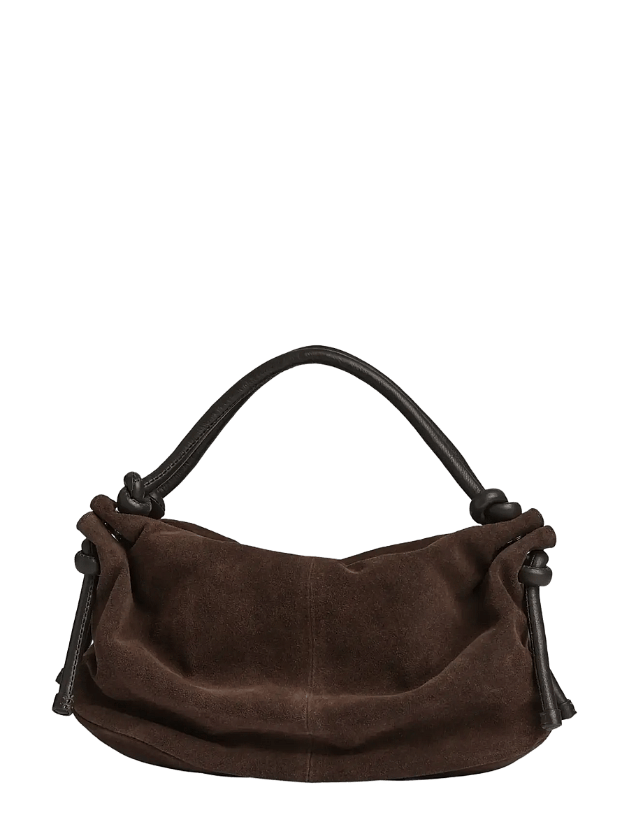 Markberg - ZaharaMBG Handbag, Suede - særlige begivenheder - dark brown - 4