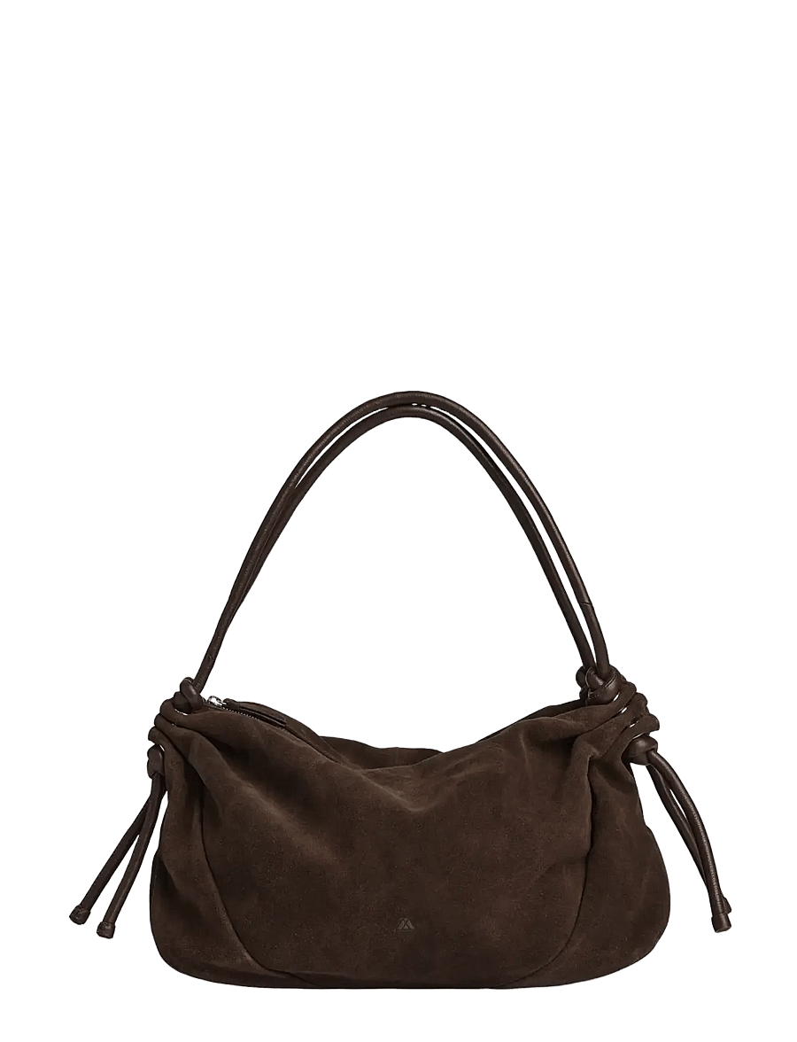 Markberg - ReignMBG Bag, Suede - særlige begivenheder - dark brown - 1