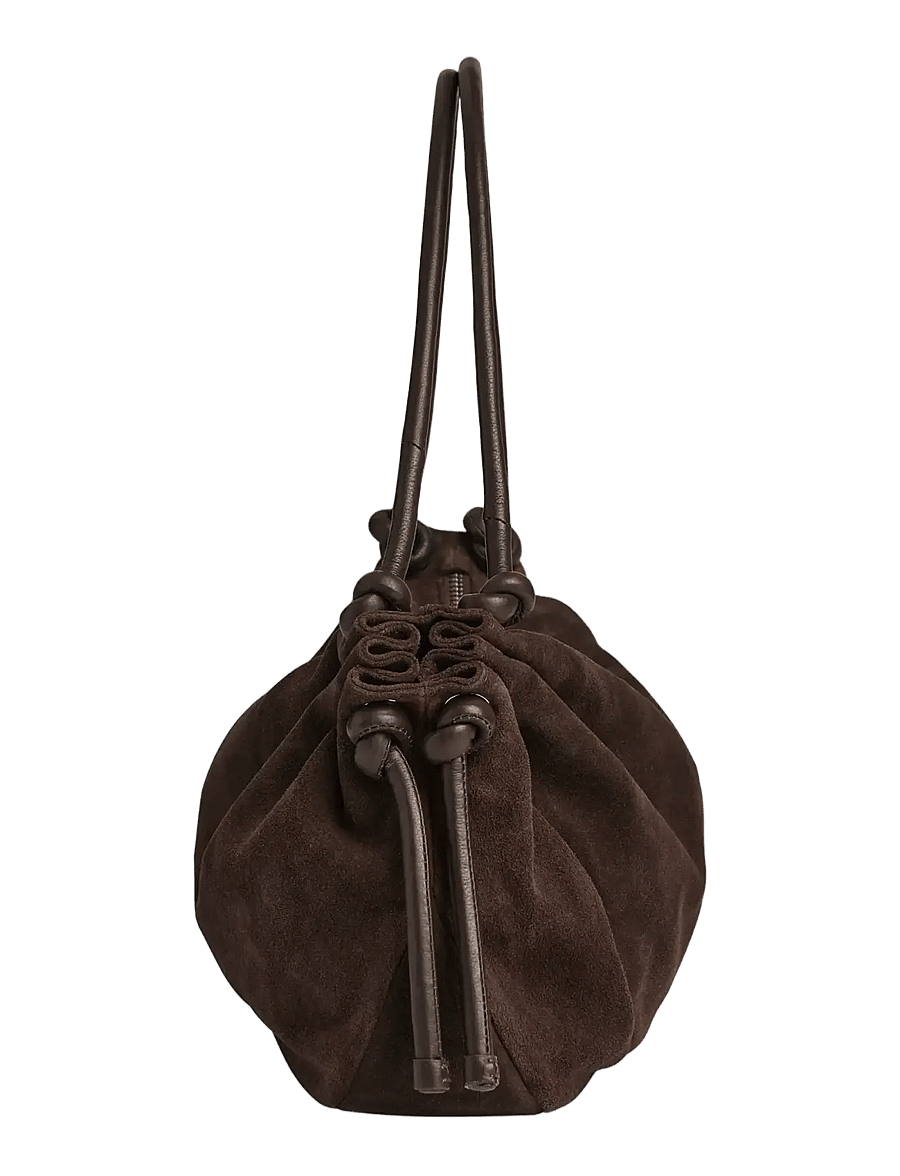 Markberg - ReignMBG Bag, Suede - særlige begivenheder - dark brown - 3