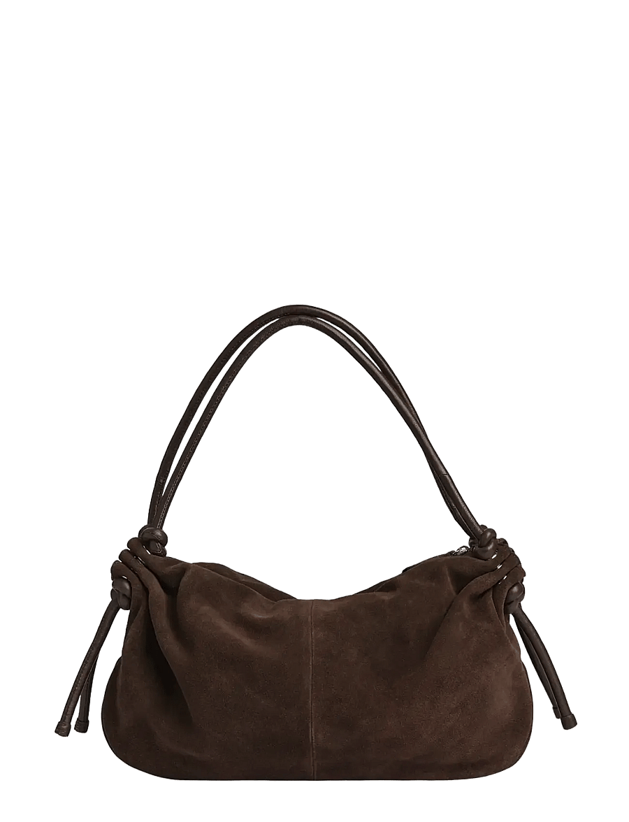 Markberg - ReignMBG Bag, Suede - særlige begivenheder - dark brown - 4