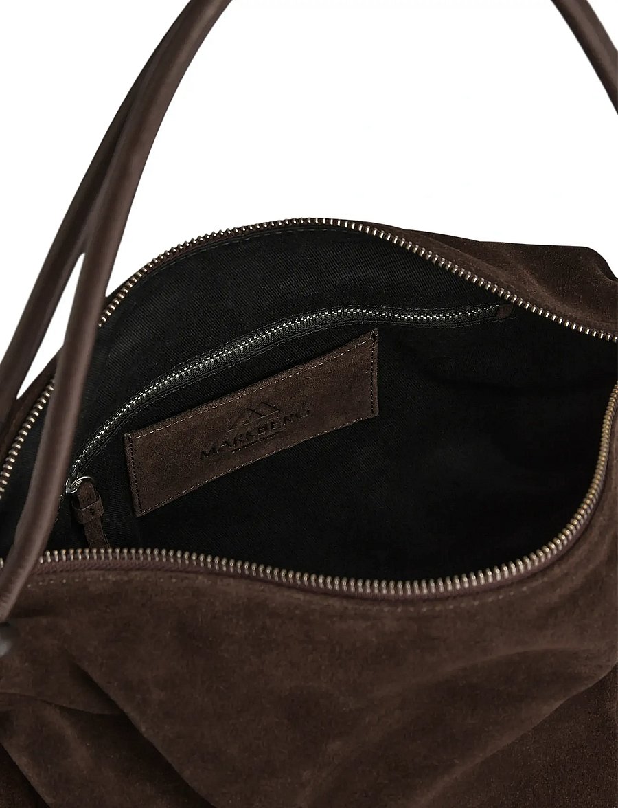 Markberg - ReignMBG Bag, Suede - særlige begivenheder - dark brown - 5