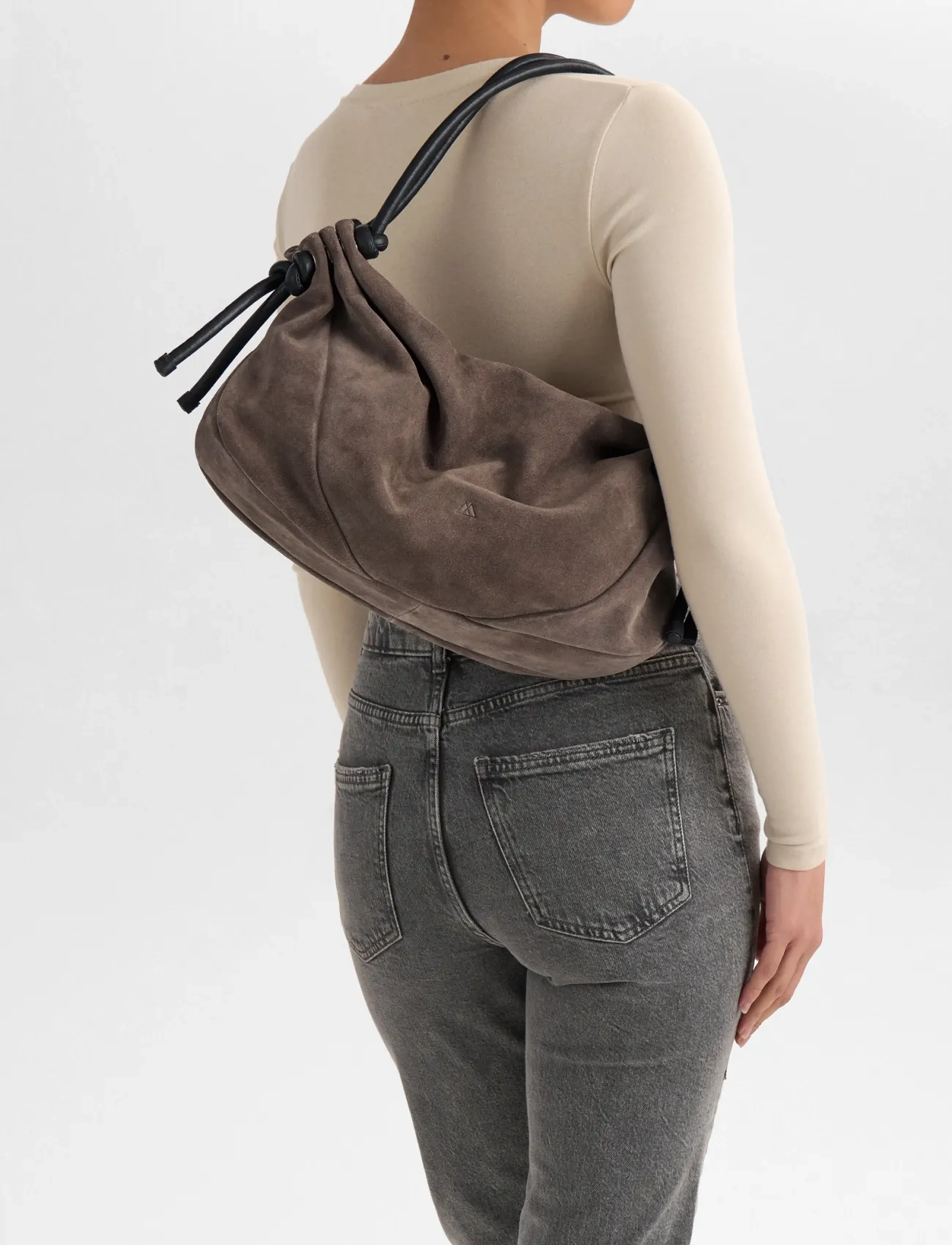 Markberg Reignmbg Bag, Suede, One Size, Bags, Braun - Top Handle Frauen
