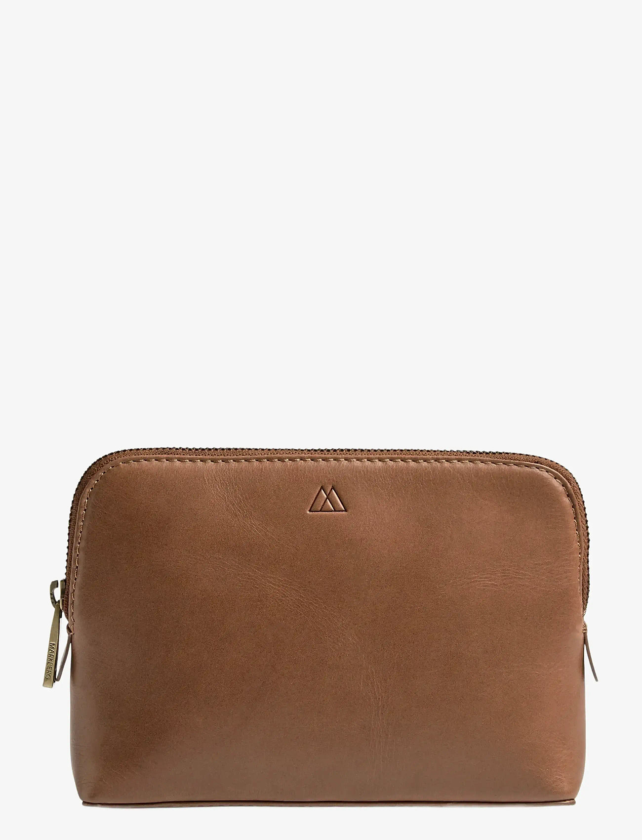 Markberg - OpalMBG Make-up Bag, Antique - chestnut w/br. gold - 0