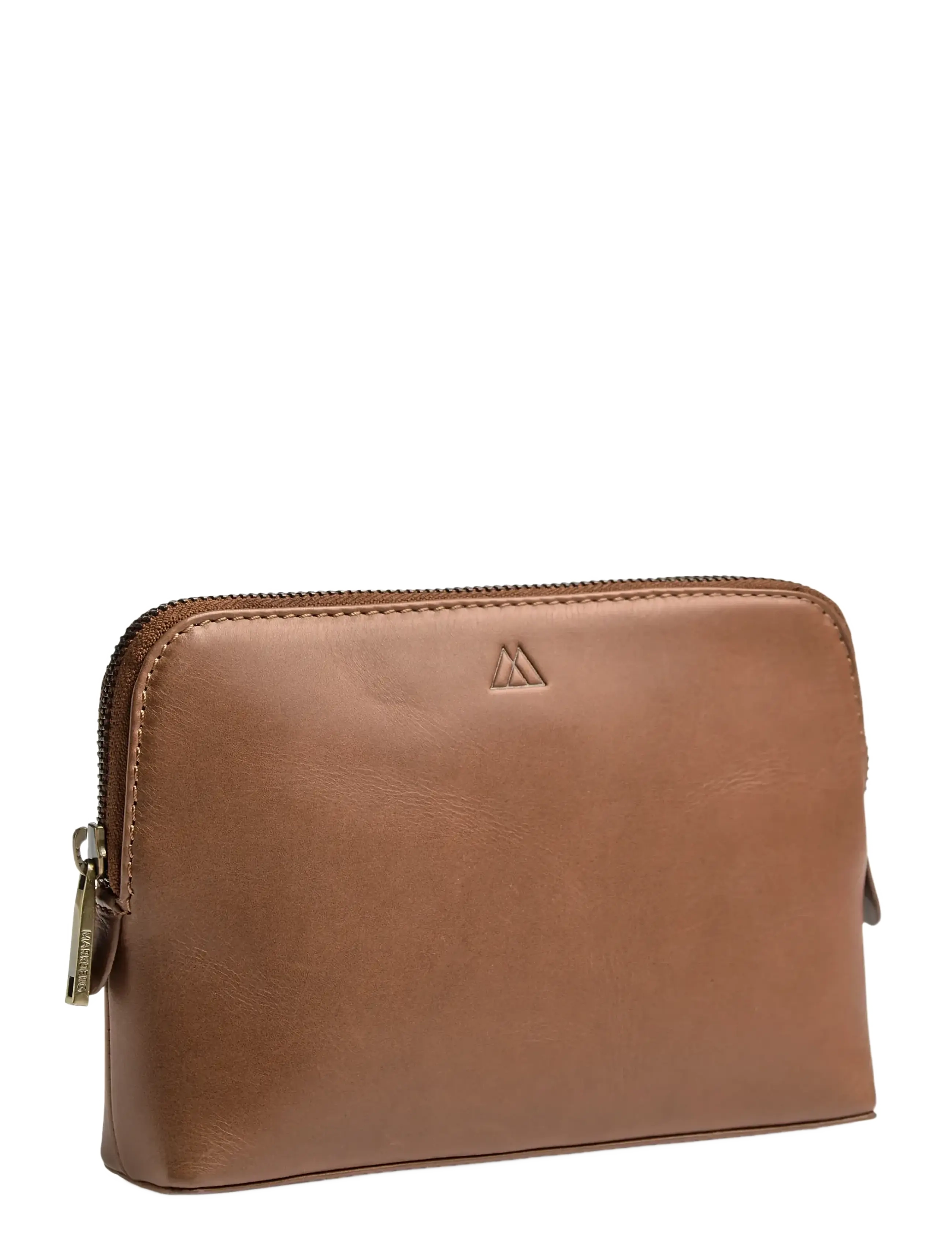 Markberg - OpalMBG Make-up Bag, Antique - chestnut w/br. gold - 1