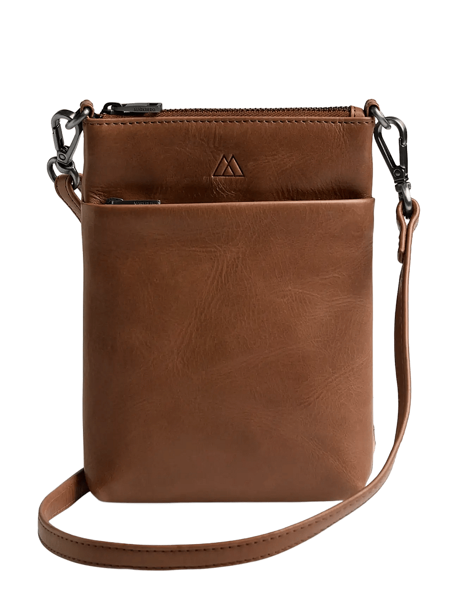 Markberg - MaiaMBG Mini Cross. Bag, Ant. - modetrends - chestnut - 0