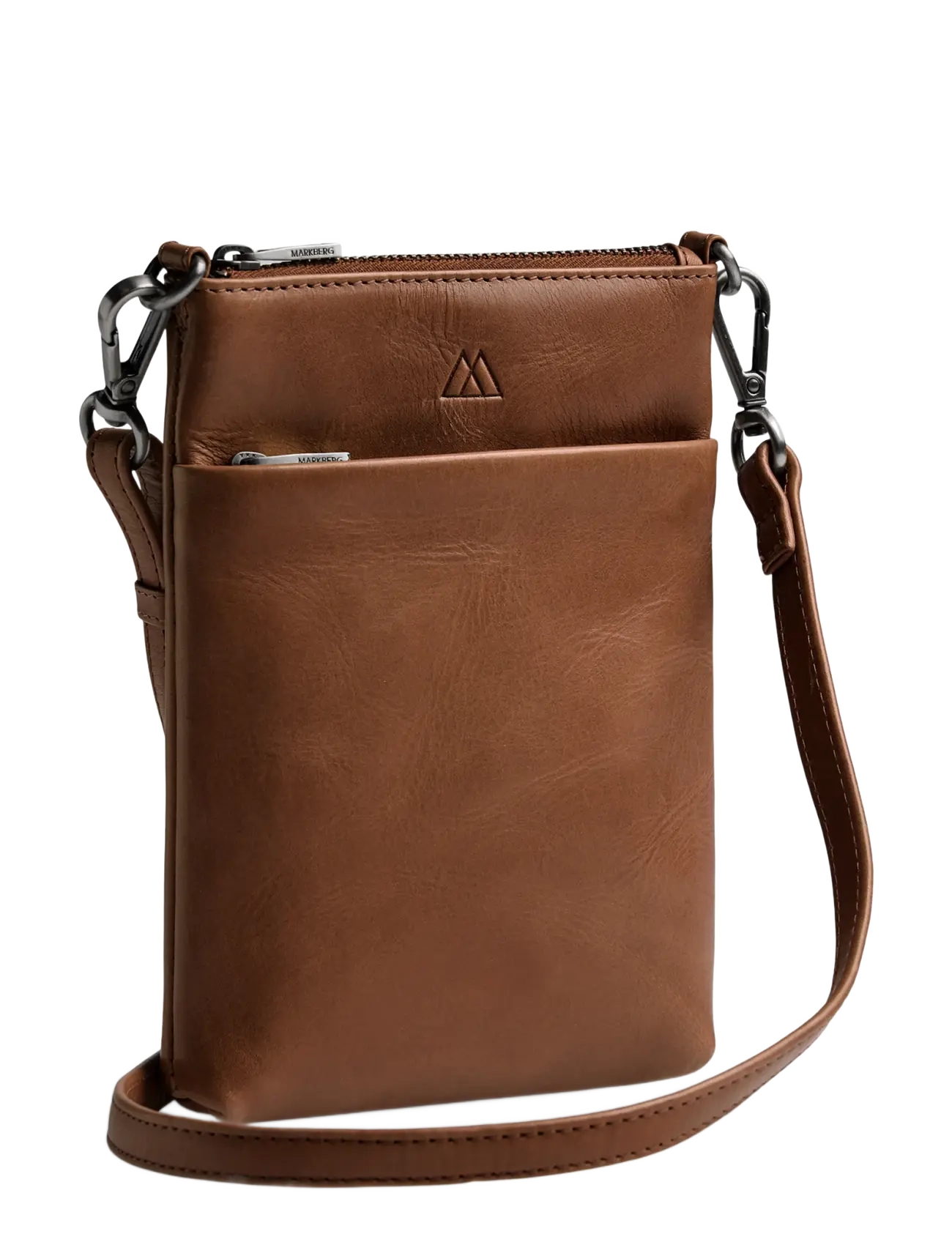 Markberg - MaiaMBG Mini Cross. Bag, Ant. - accessoires - chestnut - 1