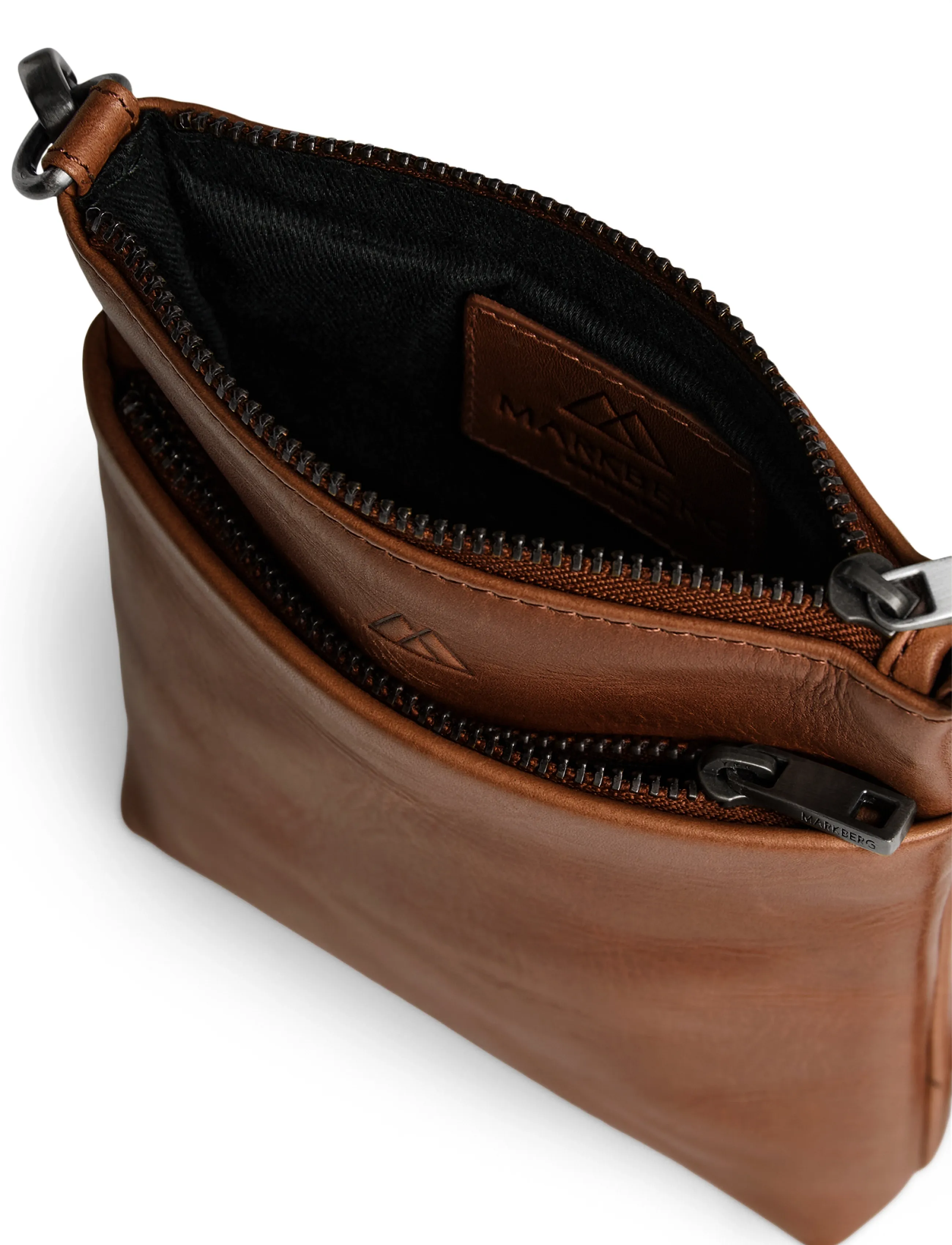 Markberg - MaiaMBG Mini Cross. Bag, Ant. - accessoires - chestnut - 5