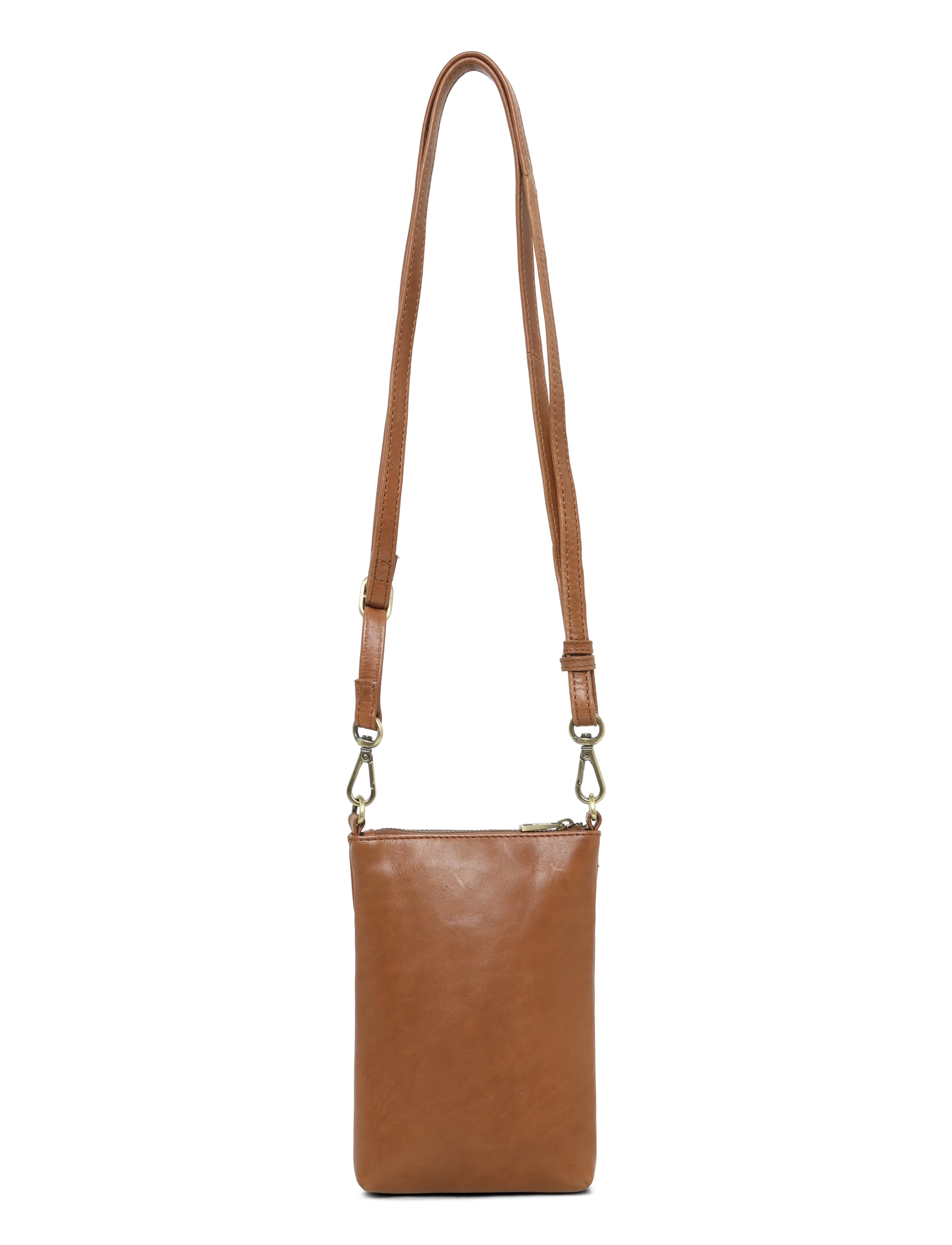 Markberg - MaiaMBG Mini Cross. Bag, Ant. - chestnut w/br. gold - 2