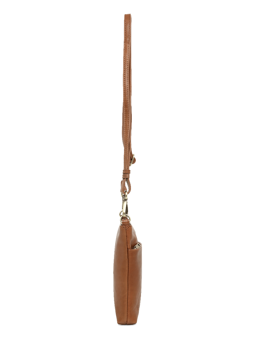 Markberg - MaiaMBG Mini Cross. Bag, Ant. - modetrends - chestnut w/br. gold - 2