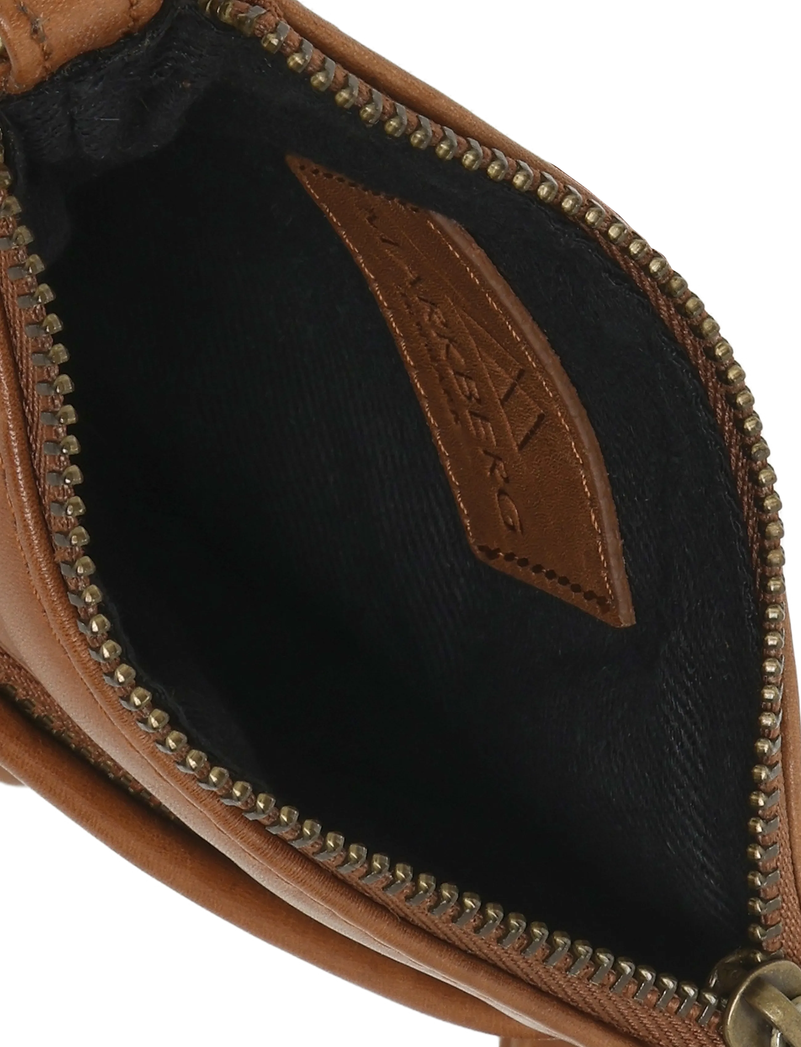 Markberg - MaiaMBG Mini Cross. Bag, Ant. - tilbehør - chestnut w/br. gold - 3