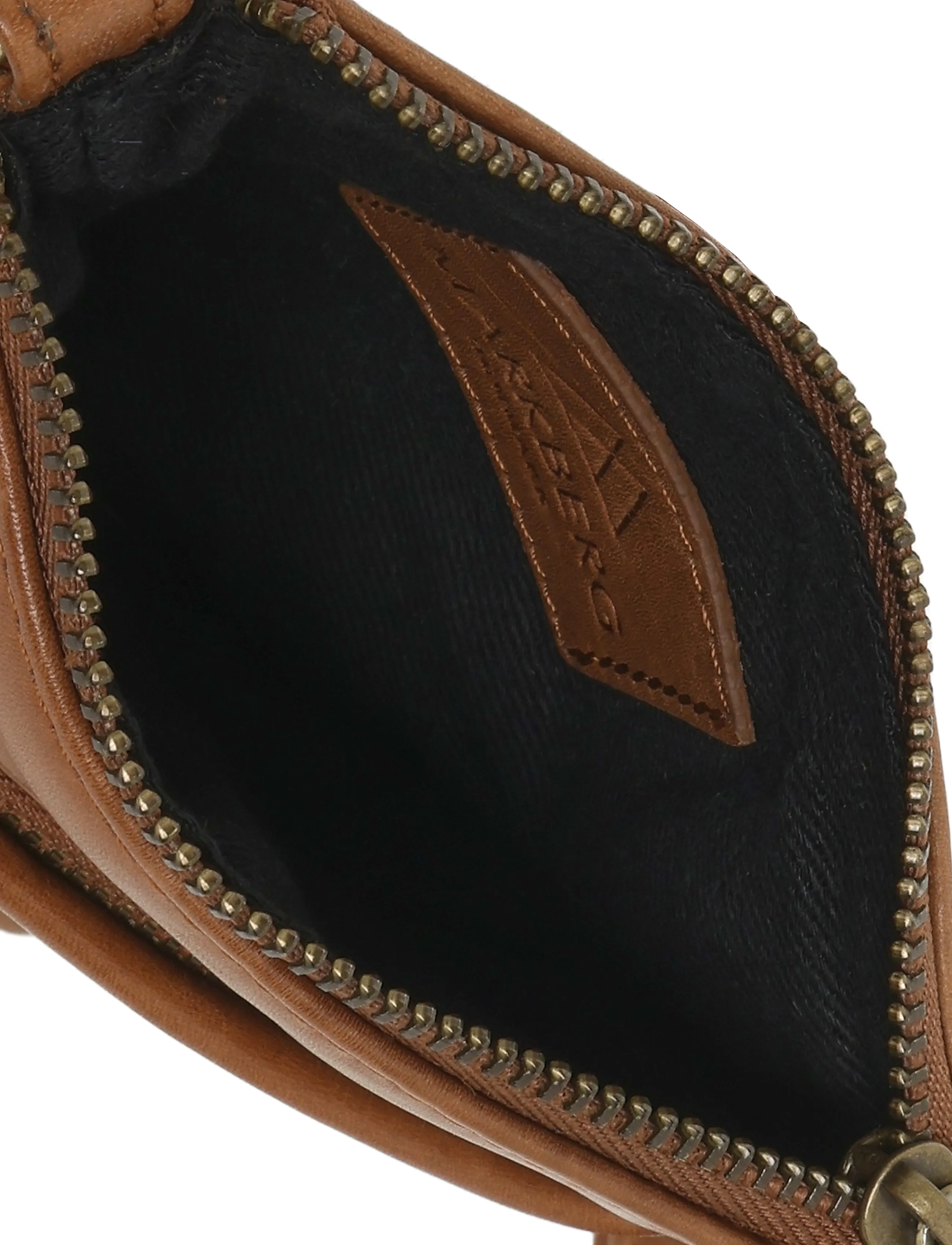 Markberg - MaiaMBG Mini Cross. Bag, Ant. - chestnut w/br. gold - 5
