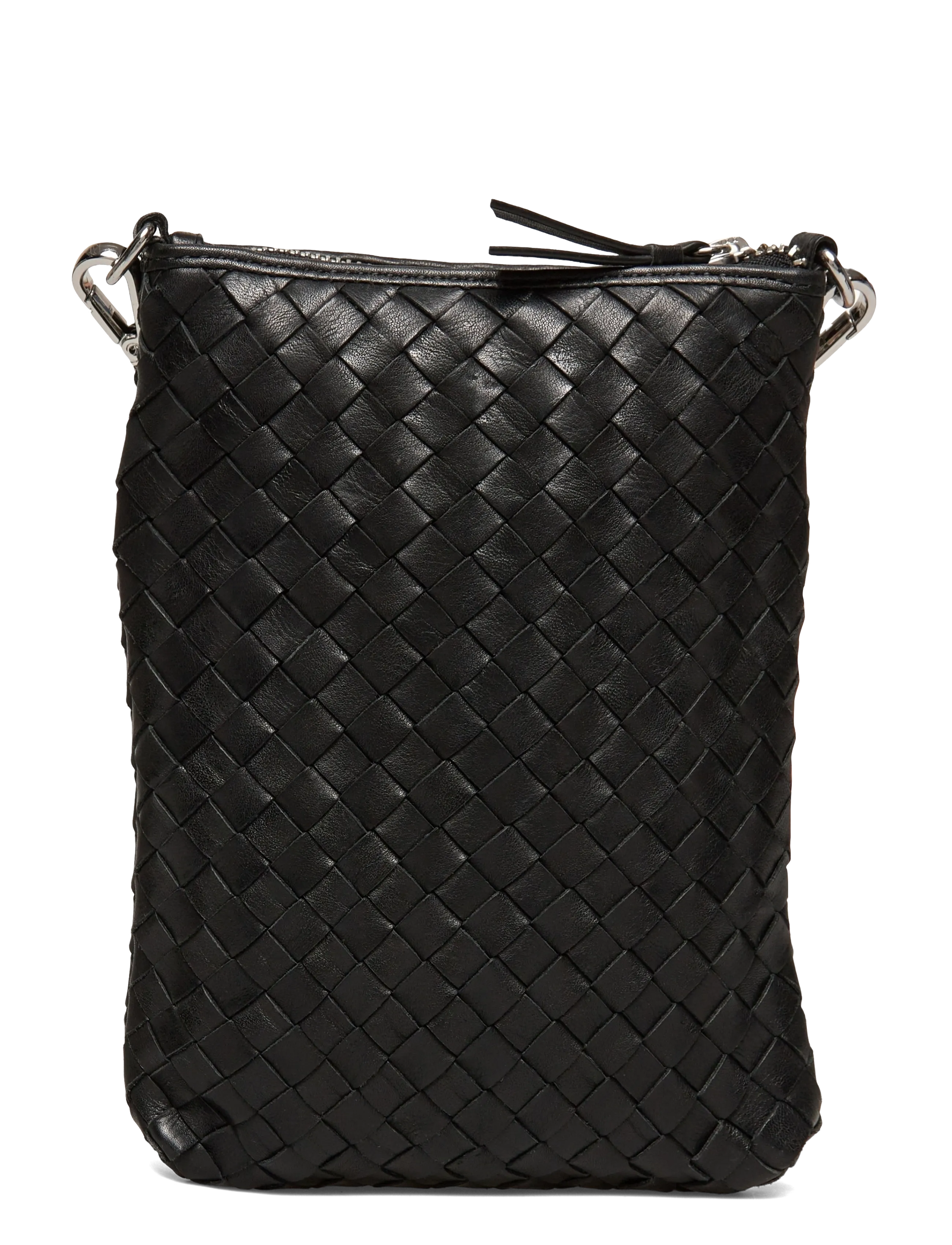 Markberg - MaiaMBG Mini Cross. Bag, Weave - accessoarer - black - 1