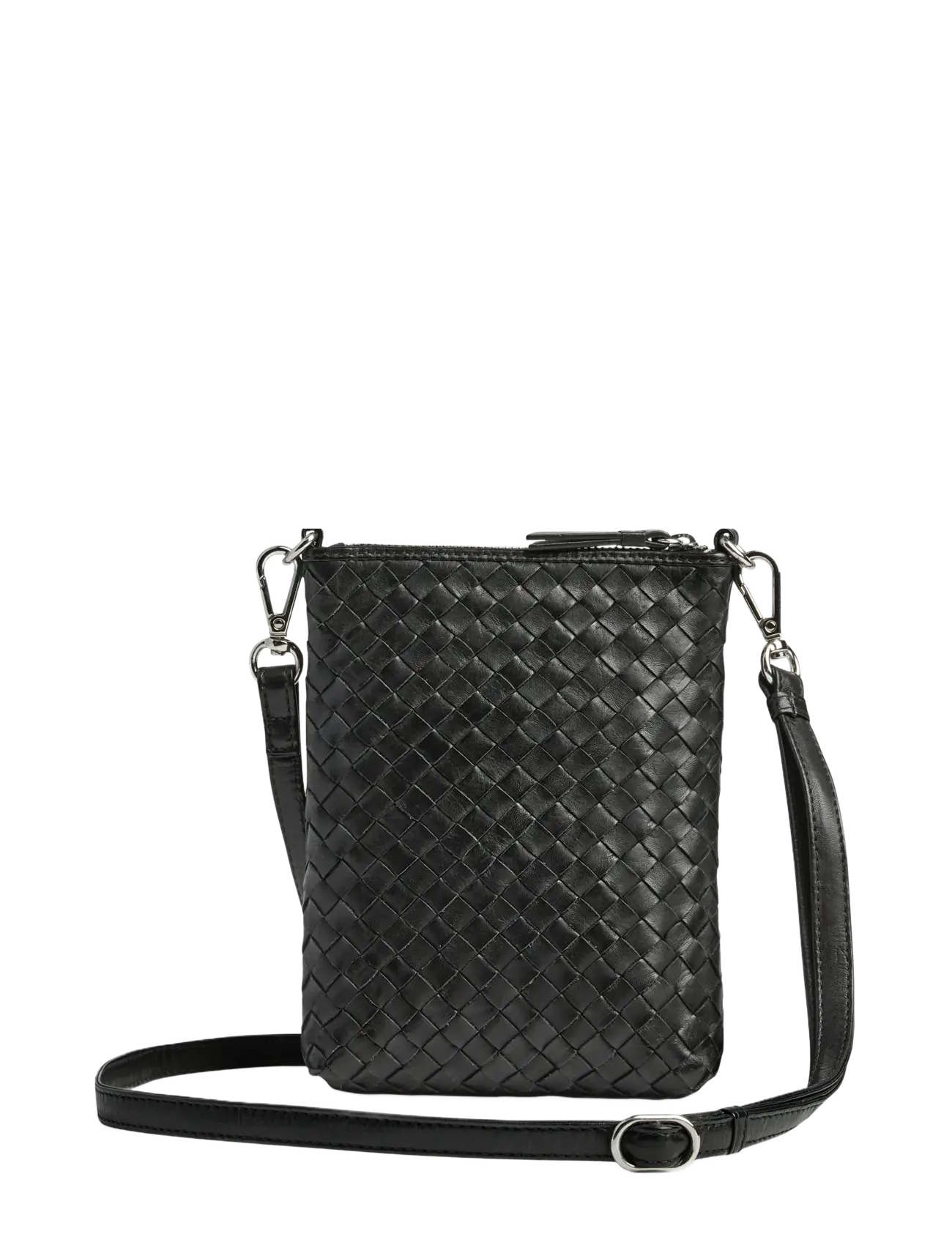 Markberg - MaiaMBG Mini Cross. Bag, Weave - accessoarer - black - 3