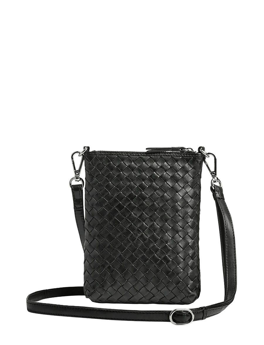 Markberg - MaiaMBG Mini Cross. Bag, Weave - modetrends - black - 3