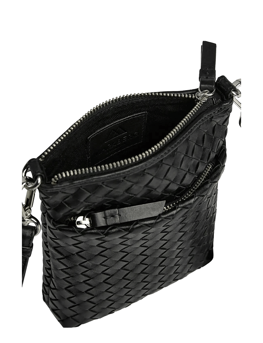 Markberg - MaiaMBG Mini Cross. Bag, Weave - modetrends - black - 5