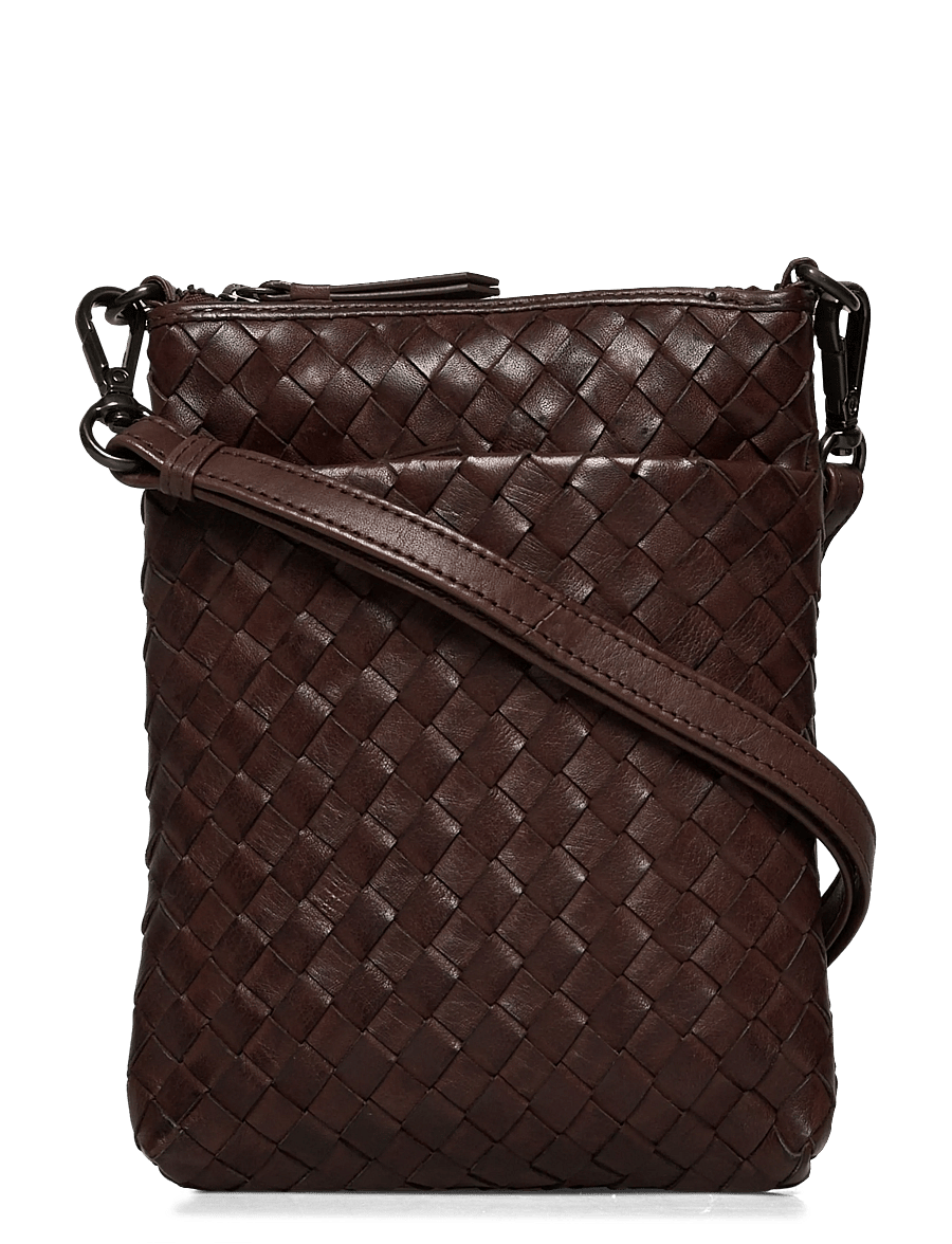 Markberg - MaiaMBG Mini Cross. Bag, Weave - modetrends - dark brown - 0