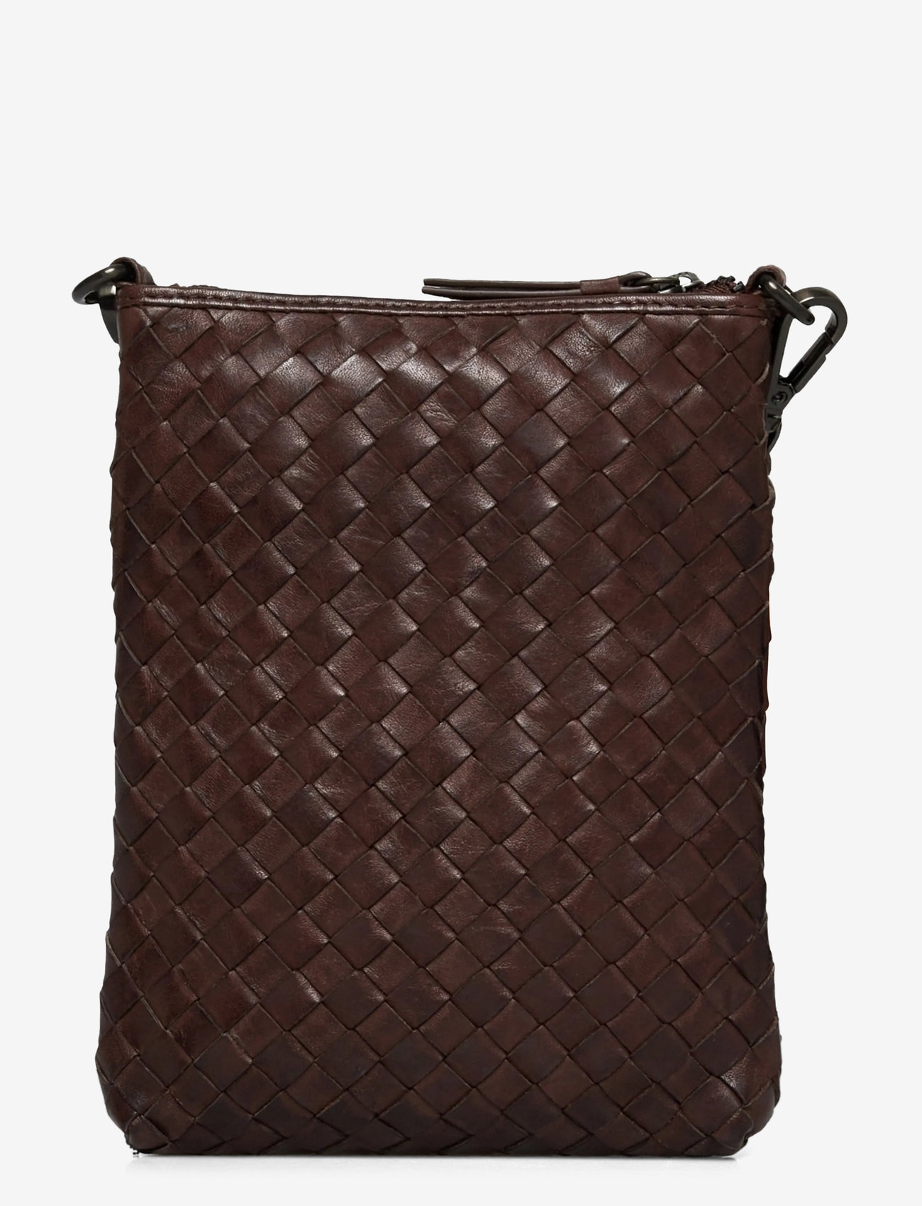 Markberg - MaiaMBG Mini Cross. Bag, Weave - accessories - dark brown - 1