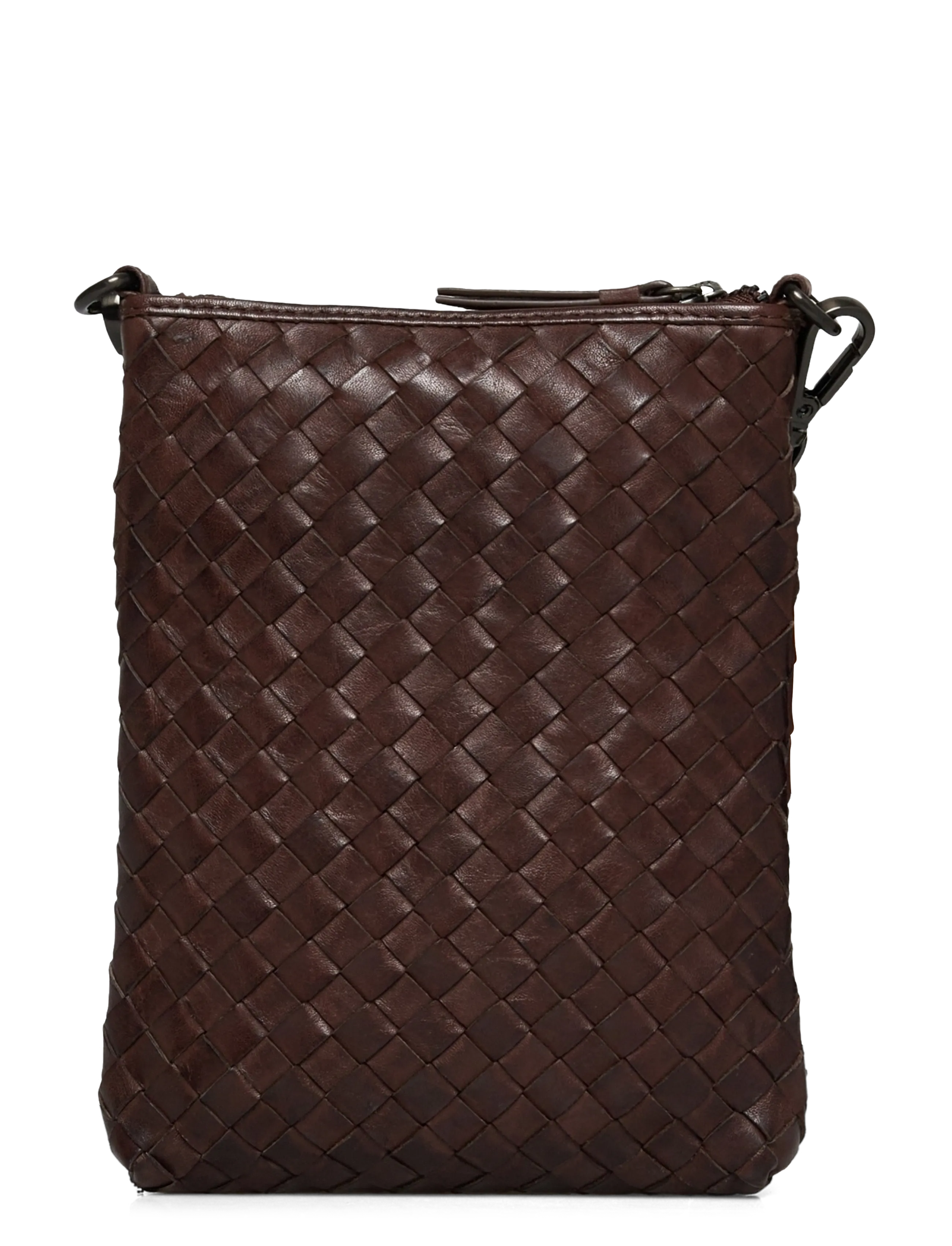 Markberg - MaiaMBG Mini Cross. Bag, Weave - modetrends - dark brown - 1
