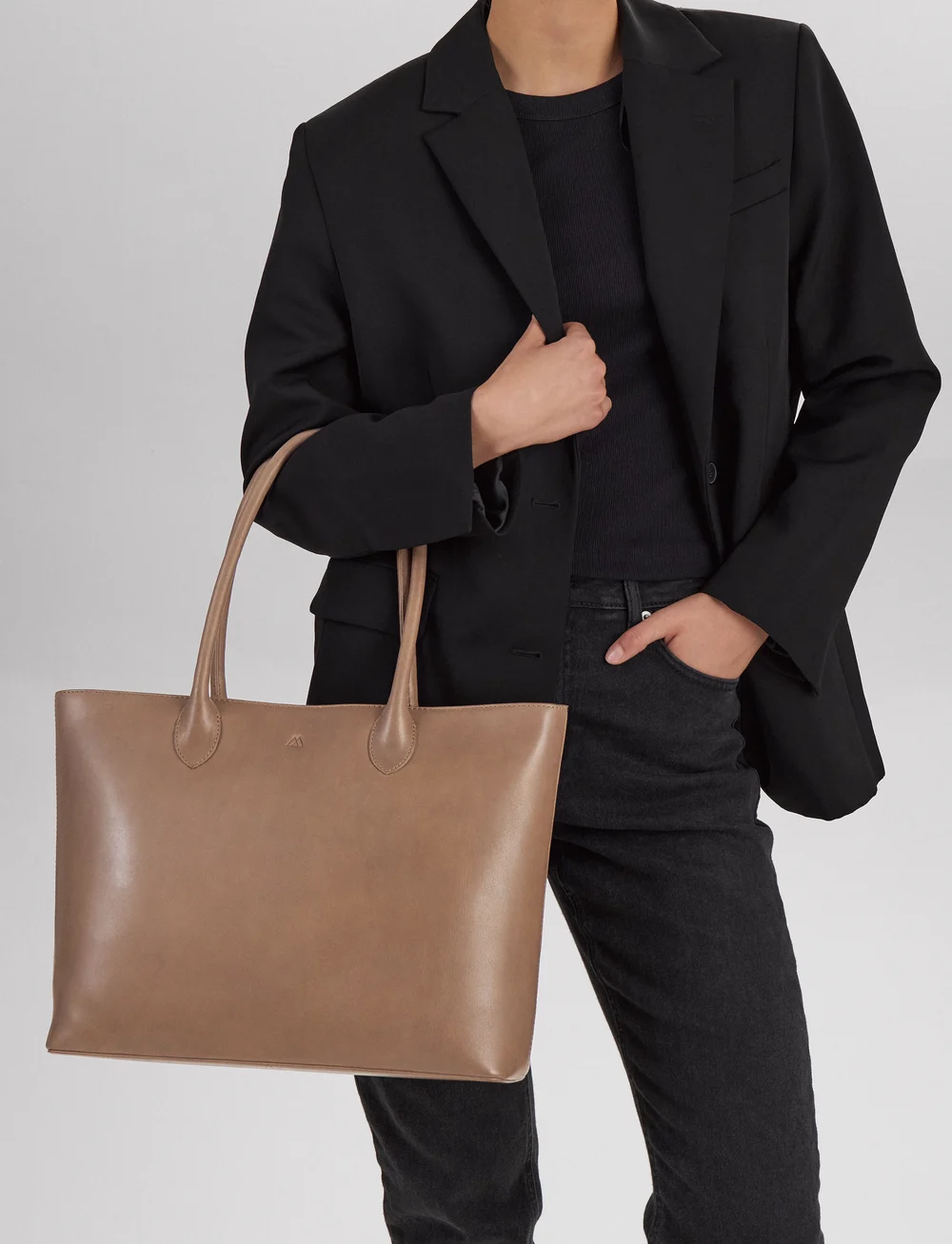 Markberg - AmpleMBG Bag, Antique - shoppers - caramel w/br. gold - 0