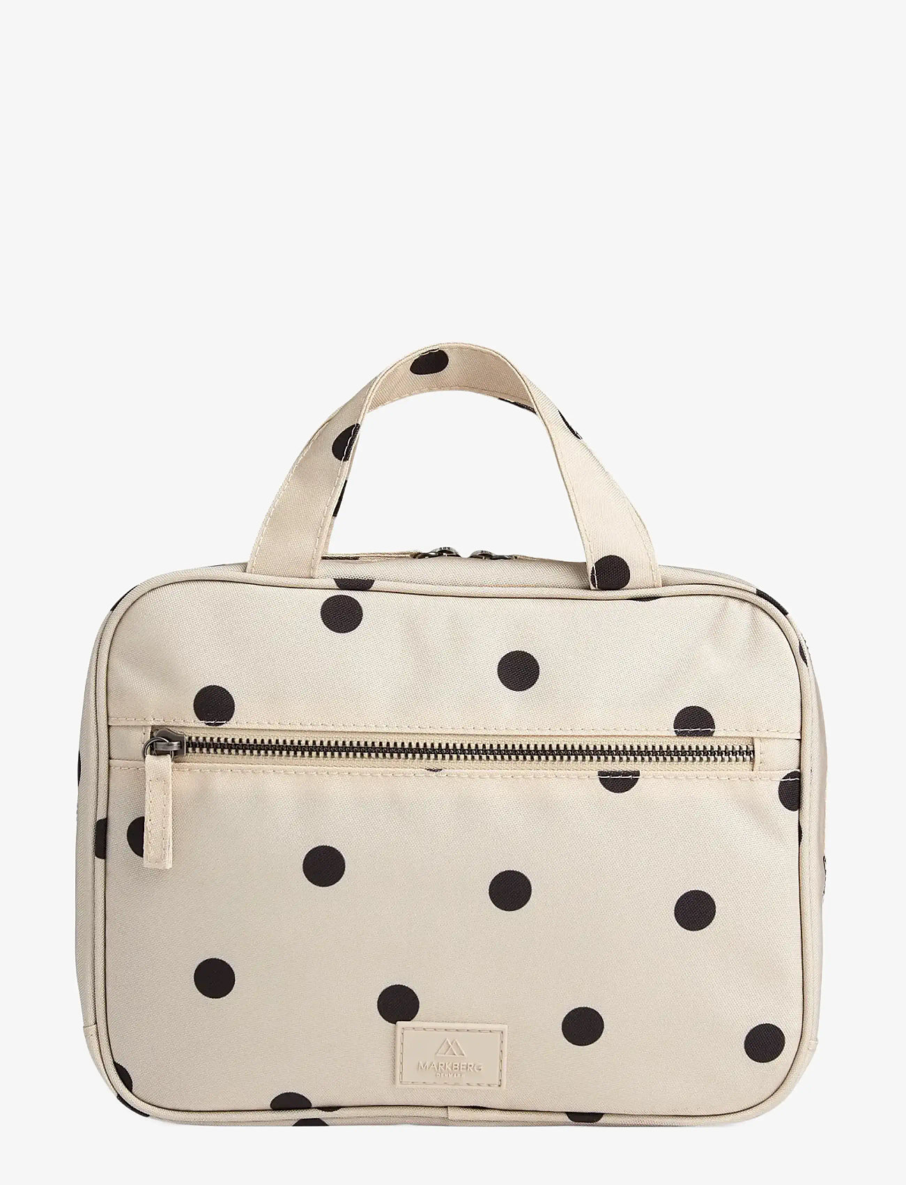 Markberg - DiscoverMBG Toiletry Bag, Rec. - modetrends - polka dot, creme - 0