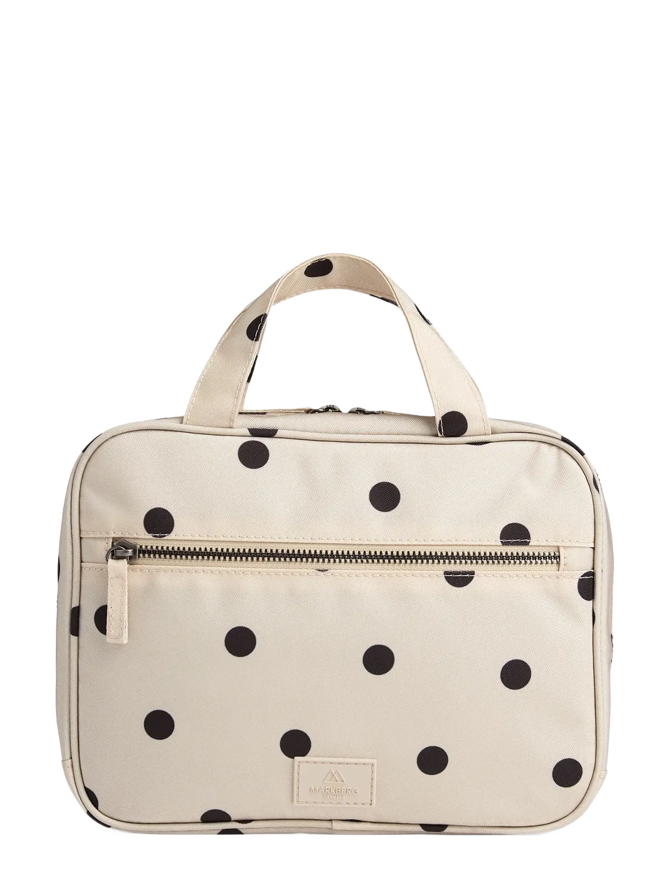 Markberg DiscoverMBG Toiletry Bag, Rec. - Tasker - POLKA DOT, CREME / cream