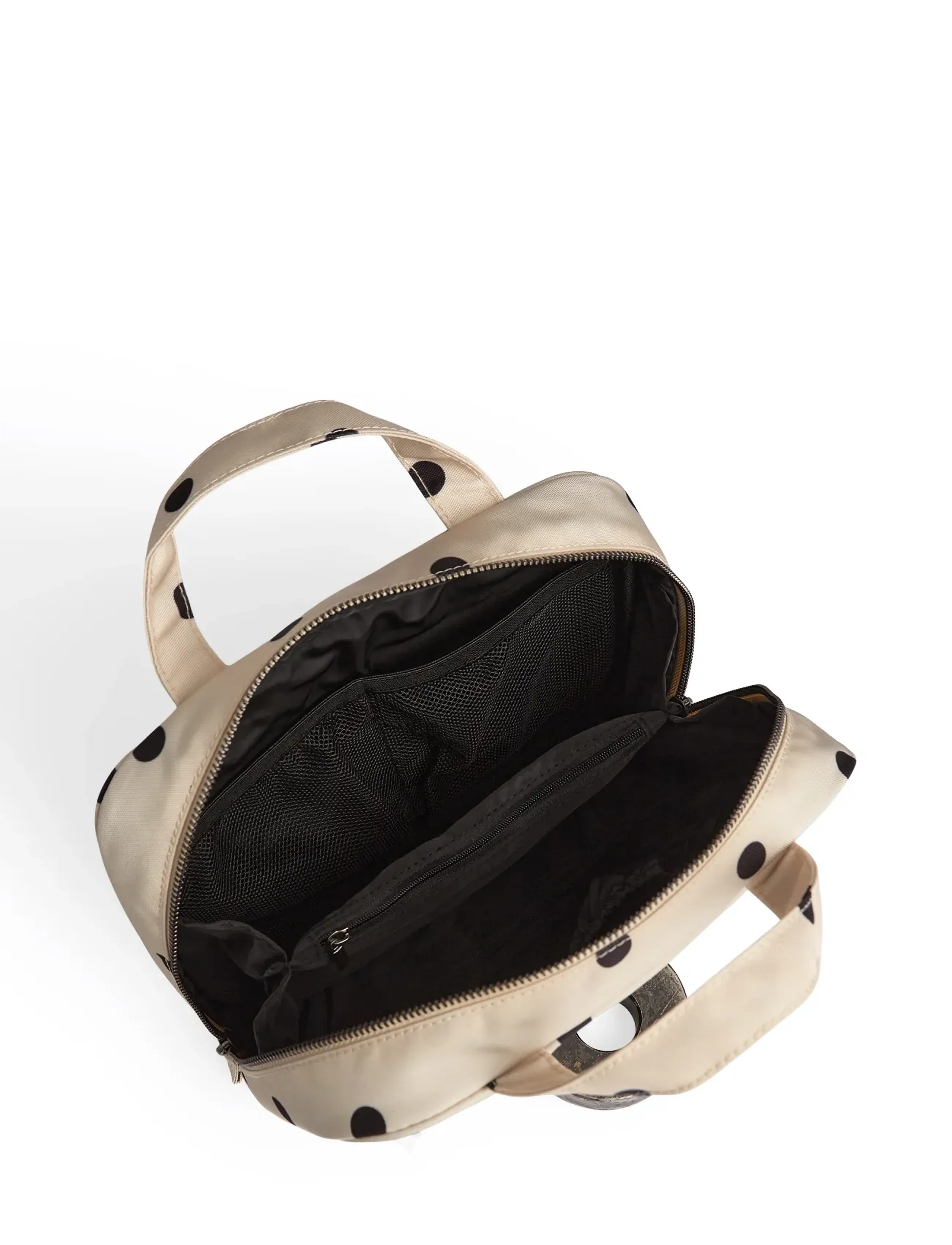 Markberg - DiscoverMBG Toiletry Bag, Rec. - polka dot, creme - 4