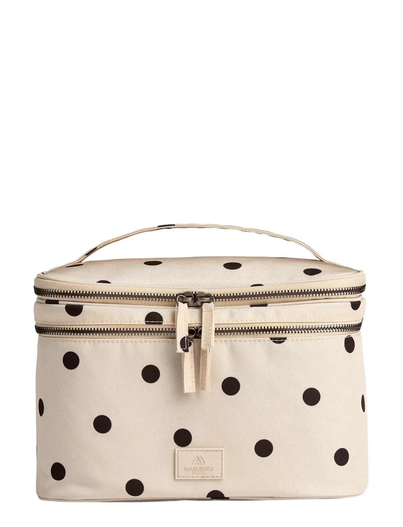 Markberg TreasureMBG Toiletry Bag, Rec. - Kosmeetikakotid - POLKA DOT, CREME / cream