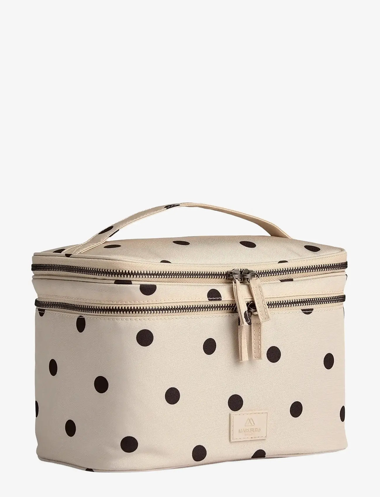 Markberg - TreasureMBG Toiletry Bag, Rec. - modetrends - polka dot, creme - 1