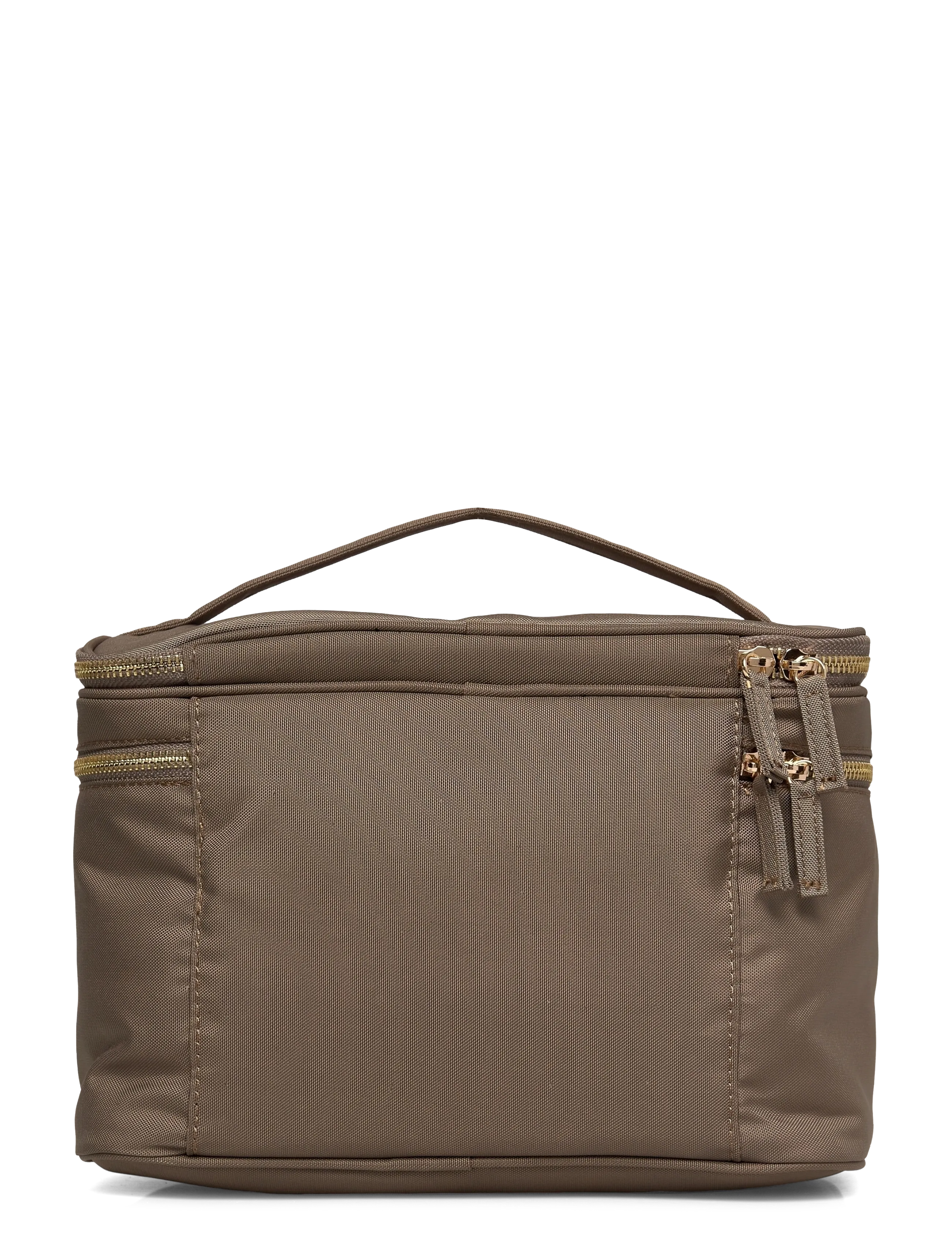Markberg - TreasureMBG Toiletry Bag, Rec. - mode trends - walnut w/gold - 1