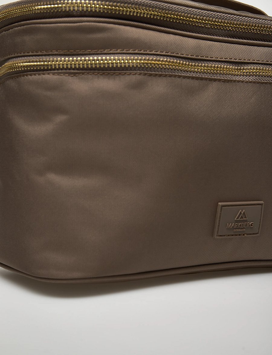 Markberg - TreasureMBG Toiletry Bag, Rec. - modetrends - walnut w/gold - 3