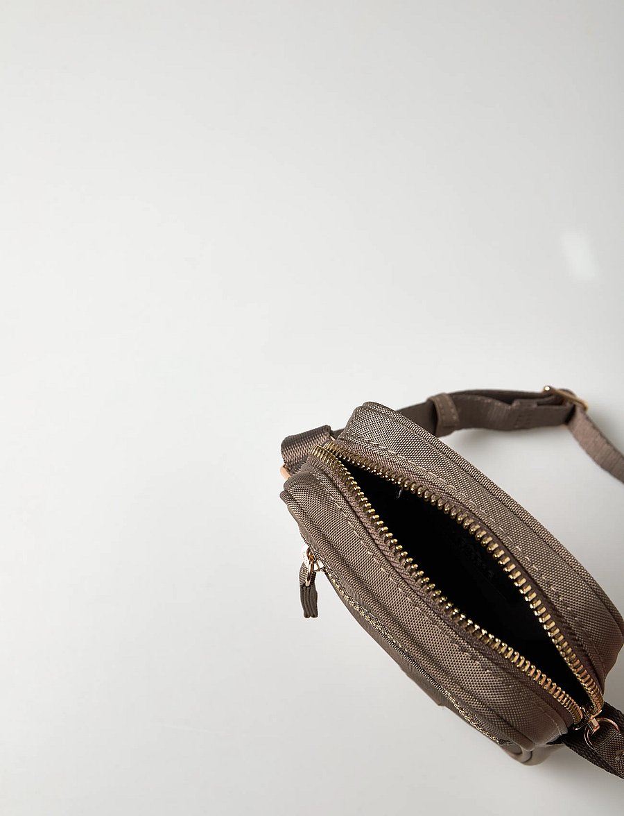 Markberg - StateMBG Mini Cross. Bag, Rec. - fashion trends - walnut w/gold - 3