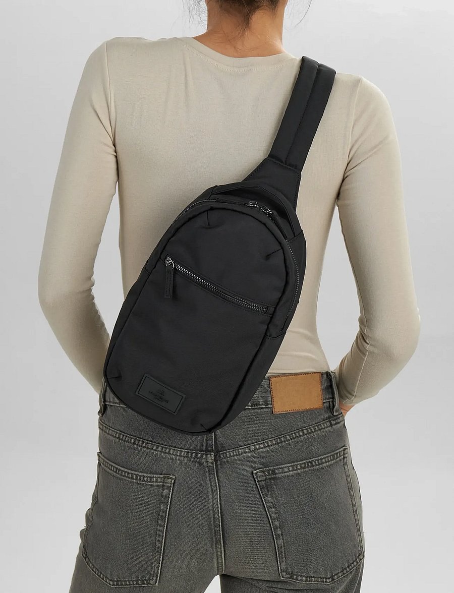 Markberg - TrekMBG Sling Bag, Recycled - modetrends - black - 0