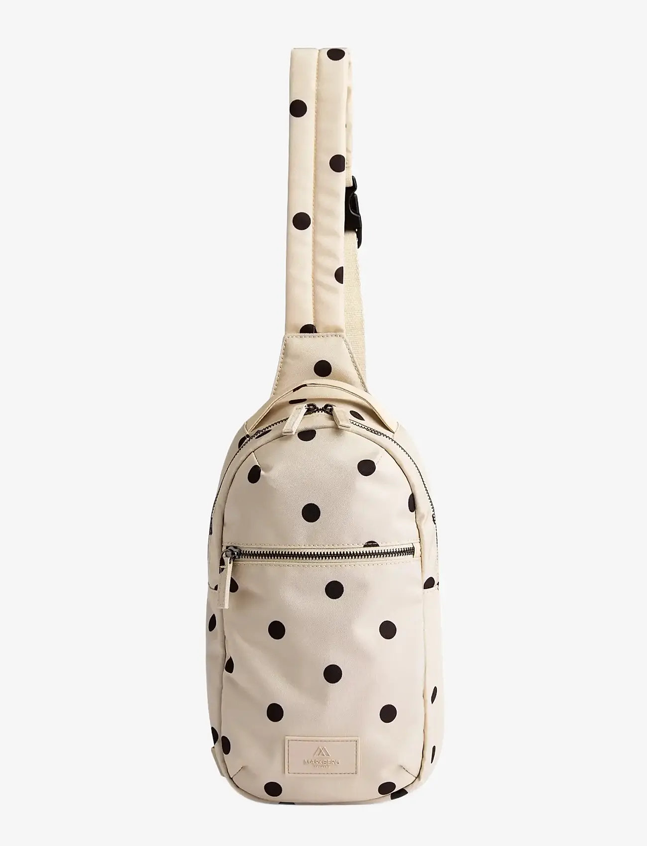 Markberg - TrekMBG Sling Bag, Recycled - mode trends - polka dot, creme - 1