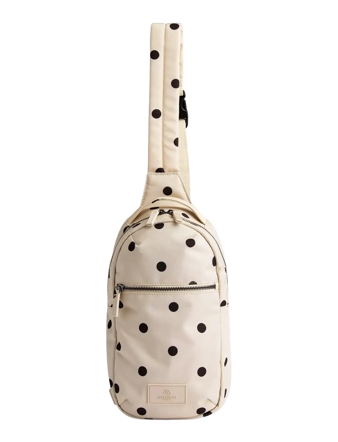 Markberg TrekMBG Sling Bag, Recycled - Taschen - POLKA DOT, CREME / cream