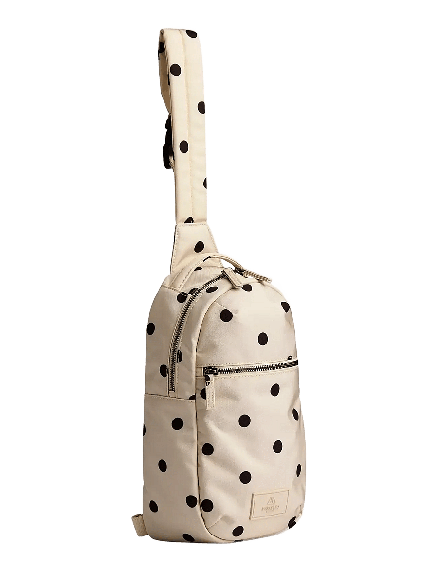 Markberg - TrekMBG Sling Bag, Recycled - modetrends - polka dot, creme - 2