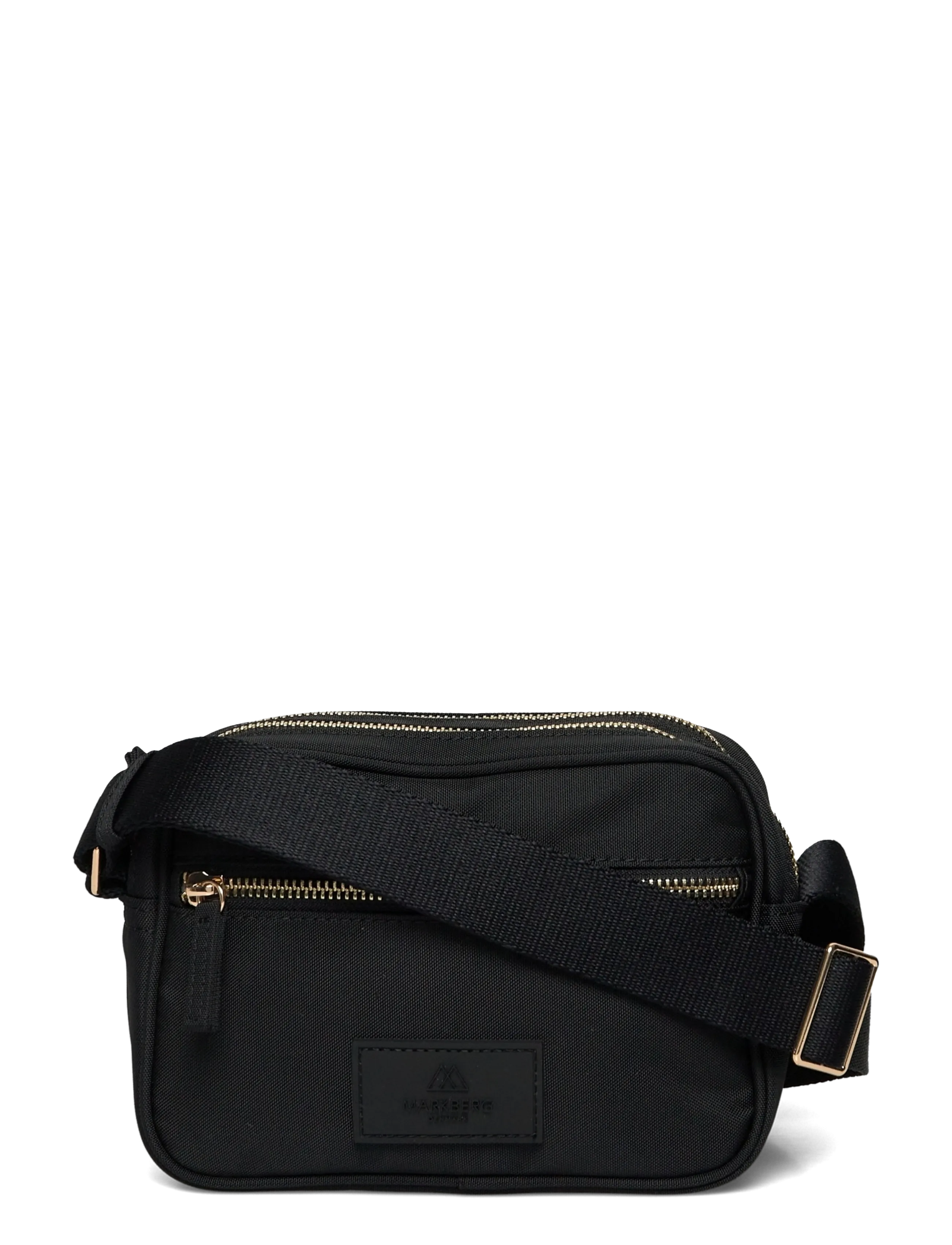 Markberg BlockMBG Cross. Bag, Rec. - Laukut - BLACK W/GOLD / black