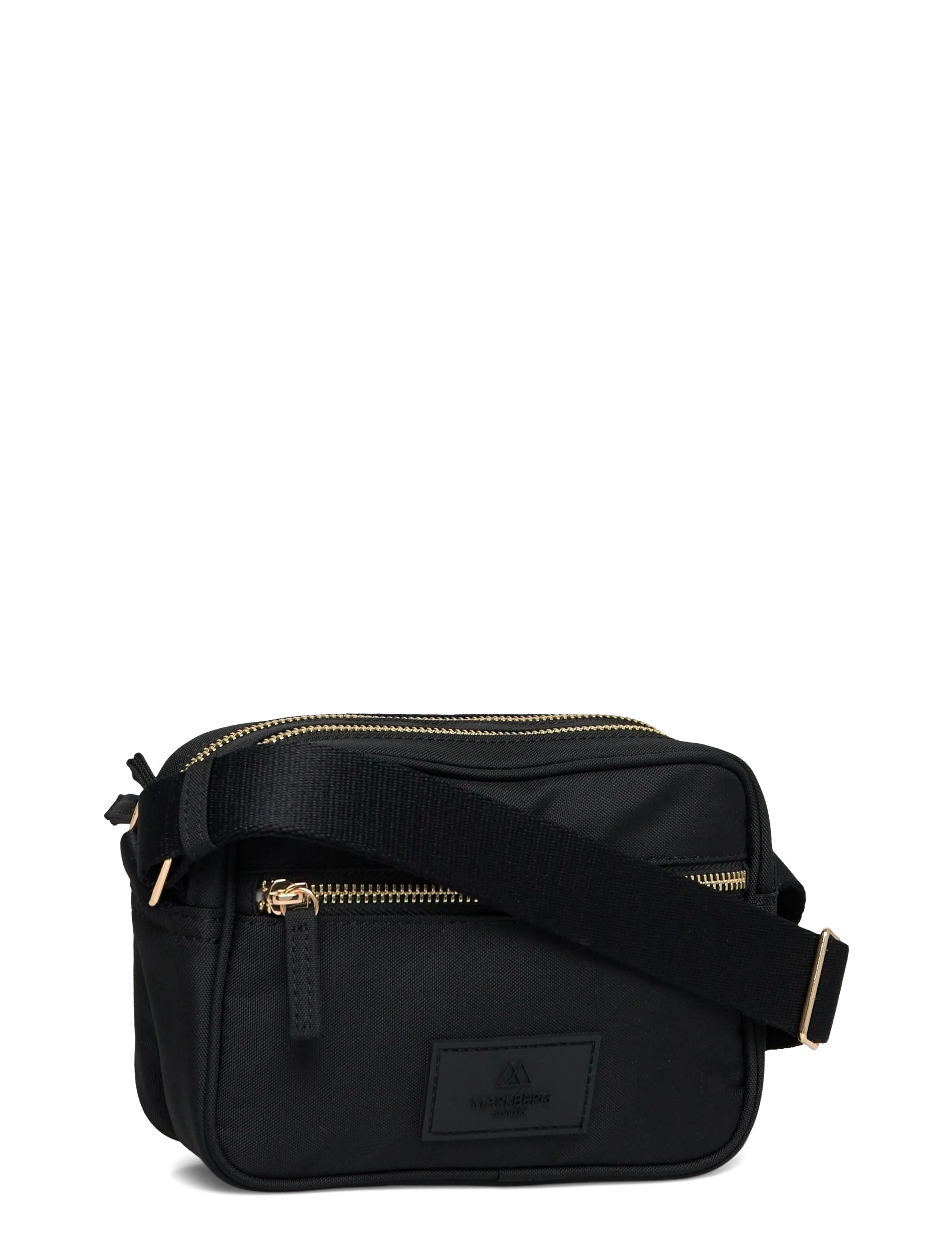 Markberg - BlockMBG Cross. Bag, Rec. - modetrends - black w/gold - 2