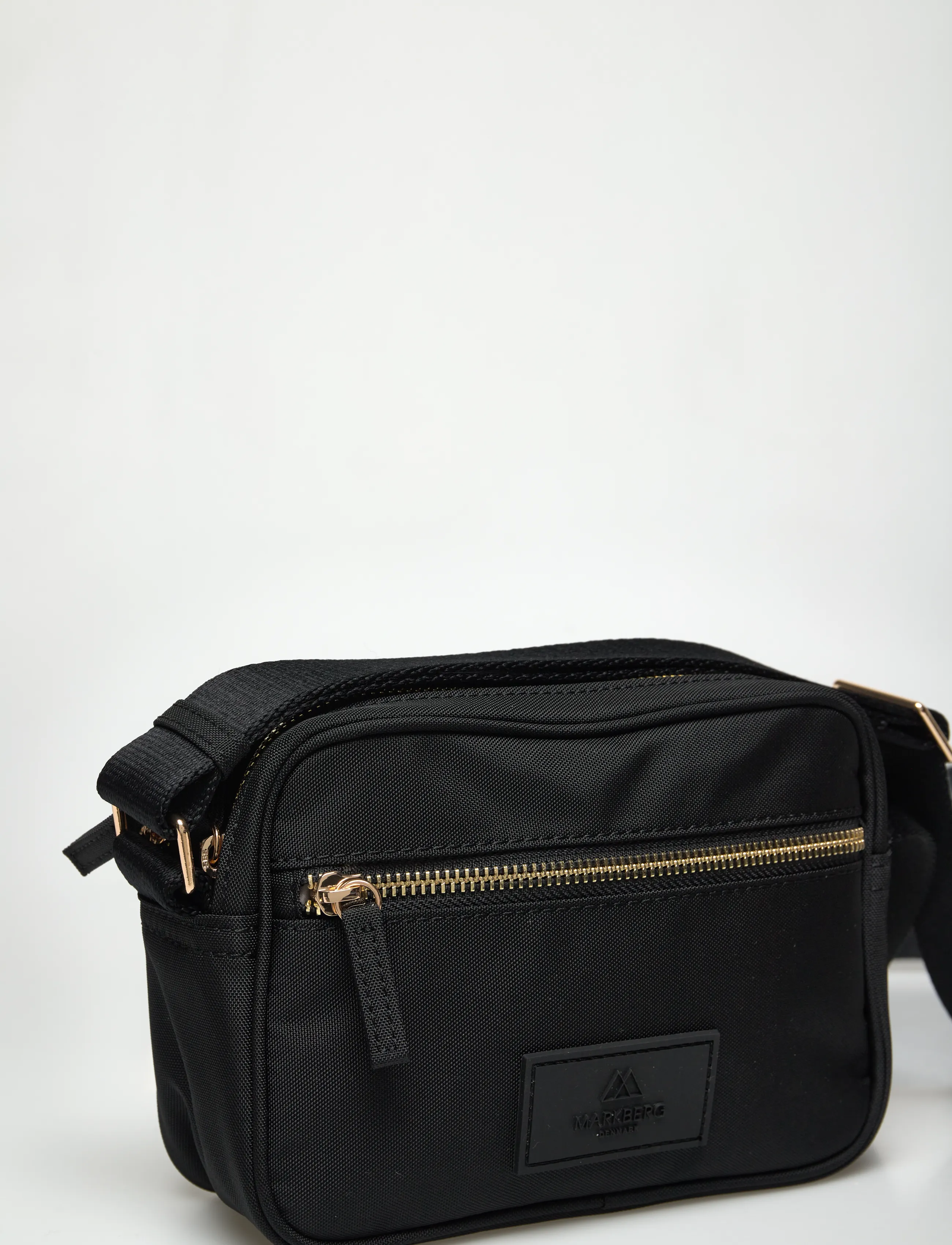 Markberg - BlockMBG Cross. Bag, Rec. - modetrends - black w/gold - 5