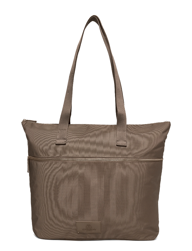 Markberg - CommuteMBG Shopper, Recycled - shoppers - walnut w/gold - 0