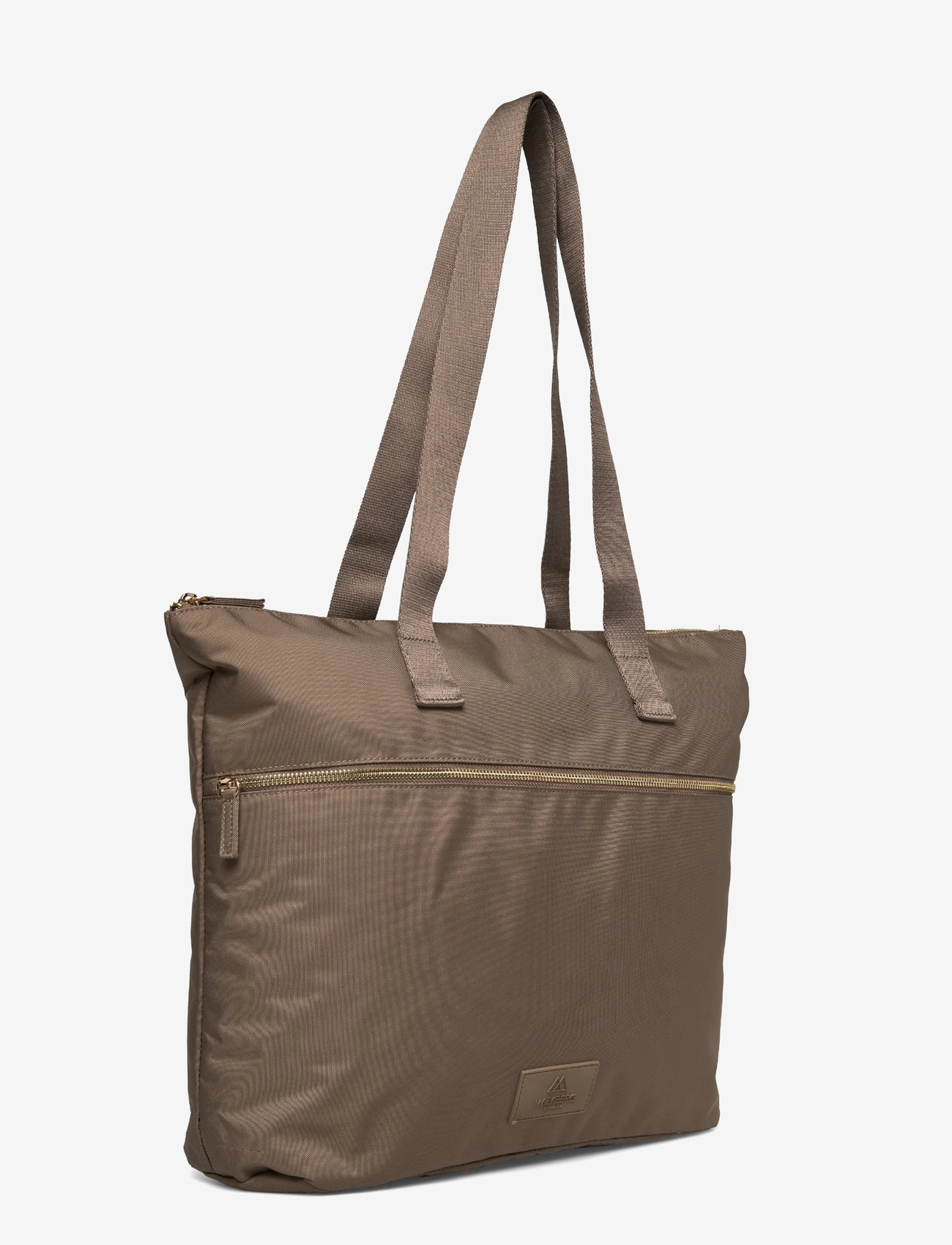 Markberg - CommuteMBG Shopper, Recycled - shoppers - walnut w/gold - 2