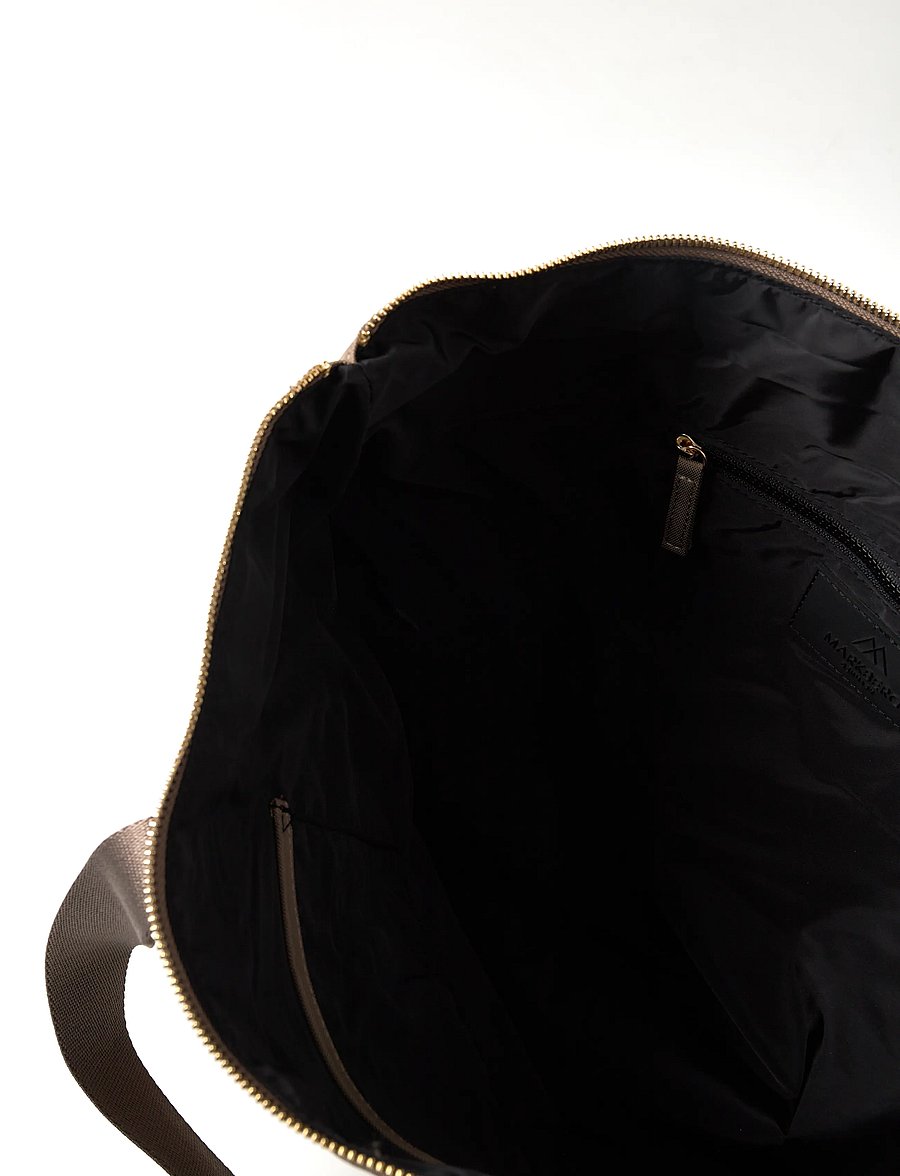 Markberg - CommuteMBG Shopper, Recycled - shopper - walnut w/gold - 4