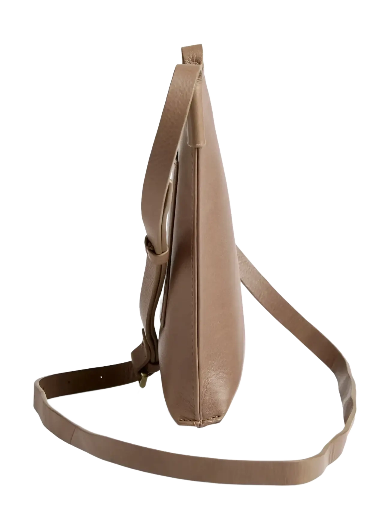 Markberg - ElvaMBG Mini Cross. Bag, Ant. - accessories - caramel w/br. gold - 3
