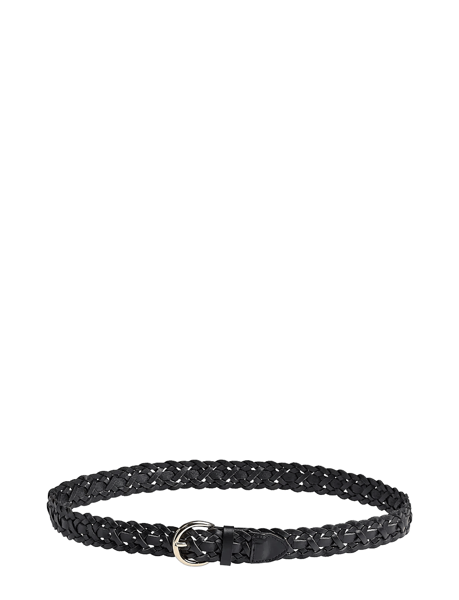 Markberg - HarlynMBG Braided Belt - ledergürtel - black w/gold - 4