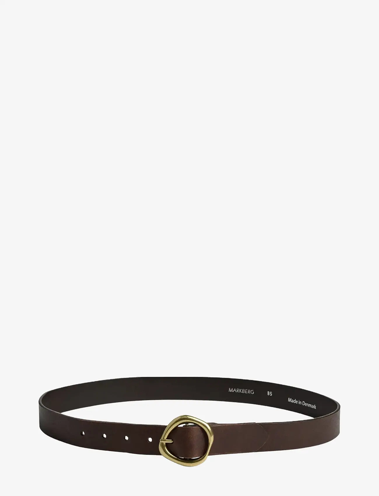 Markberg - TrinityMBG - gürtel - 342 dark brown w/br. gold - 1