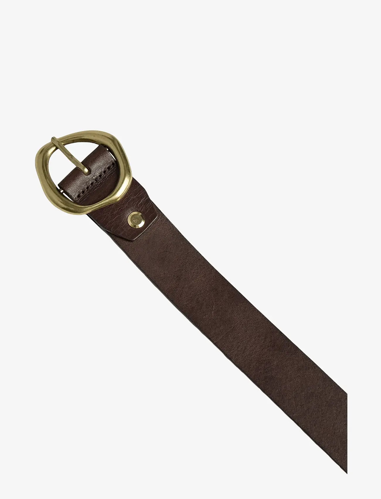 Markberg - TrinityMBG - gürtel - 342 dark brown w/br. gold - 2