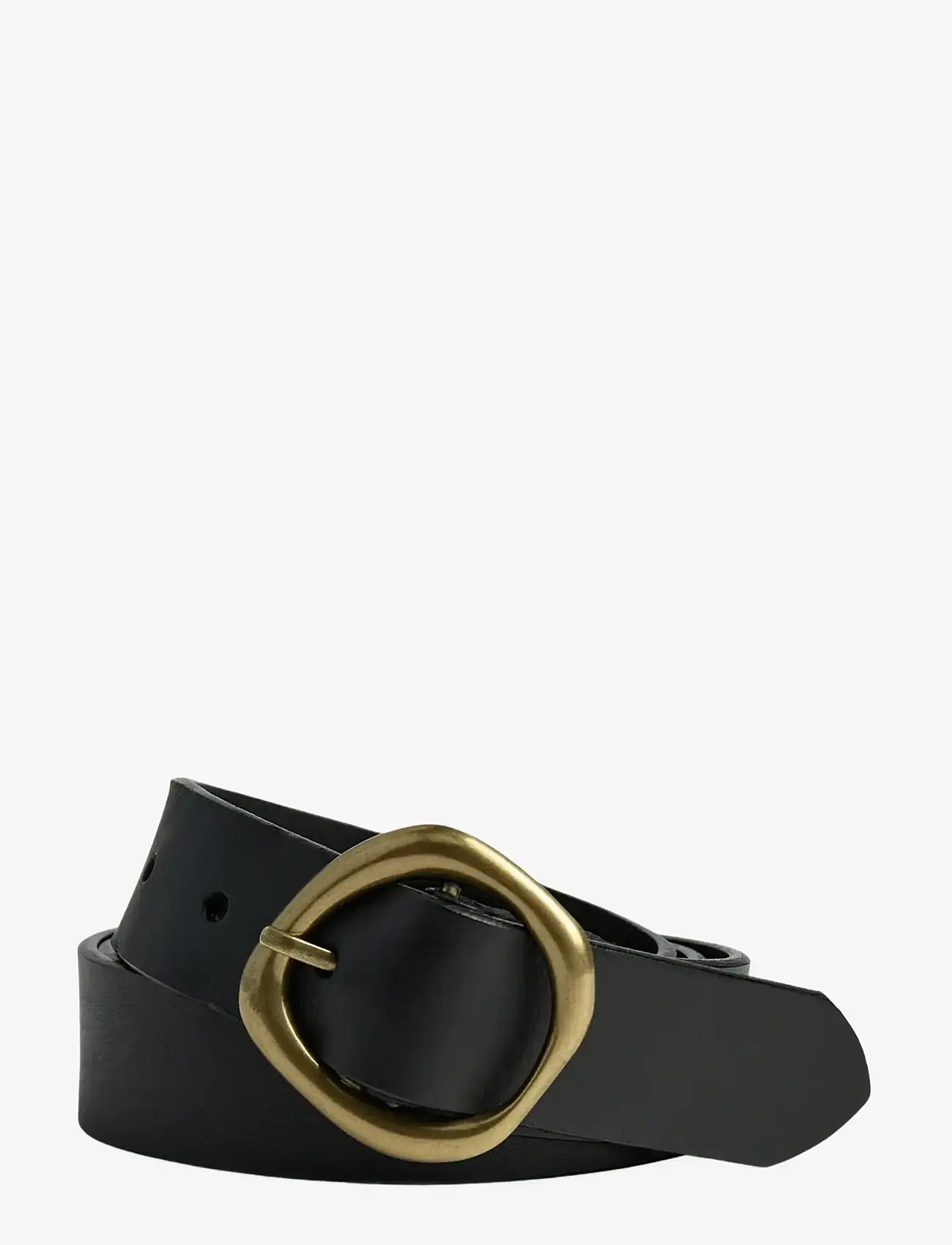 Markberg - TrinityMBG - læderbælter - black w/br. gold - 0