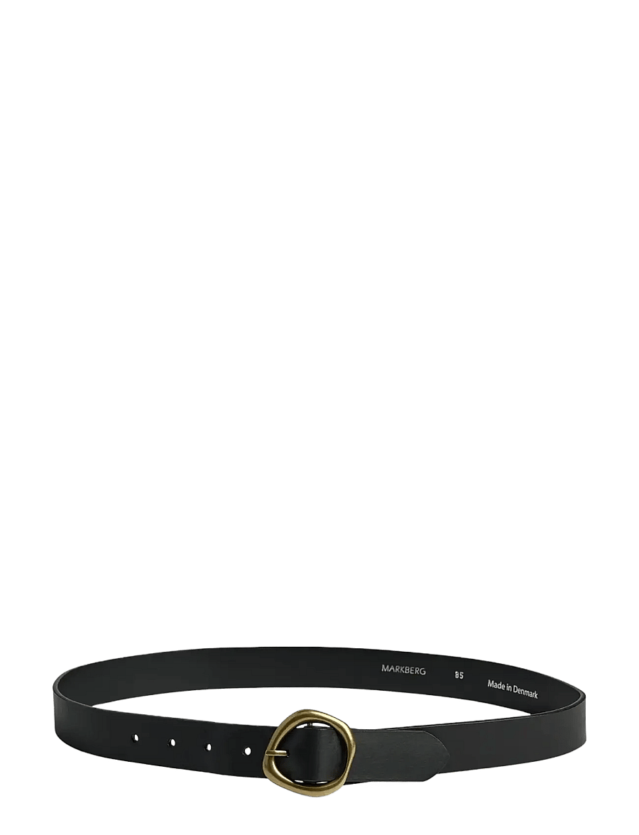 Markberg - TrinityMBG - ledergürtel - black w/br. gold - 1