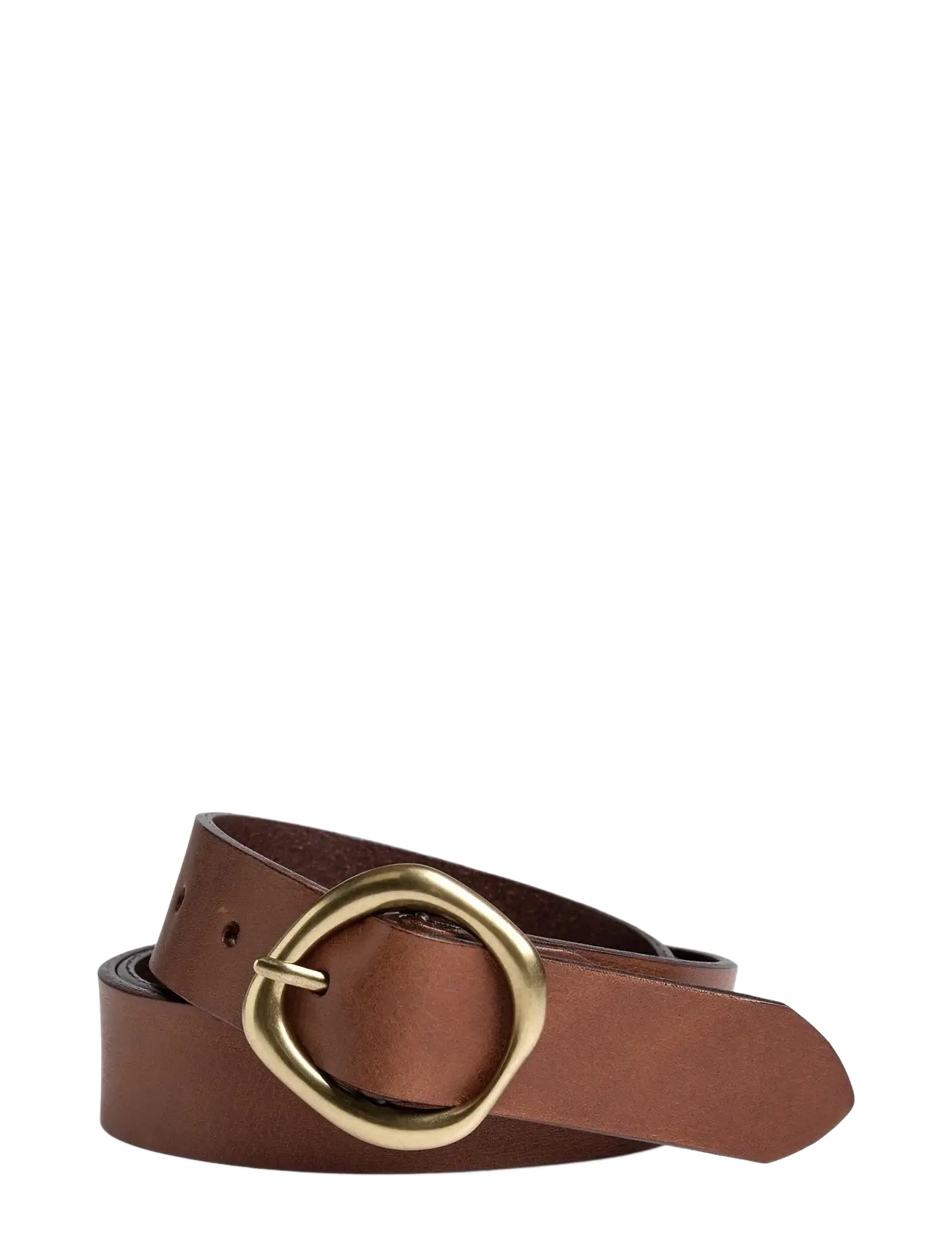 Markberg TrinityMBG Belt - Casual gürtel - COGNAC W/BR. GOLD / brown